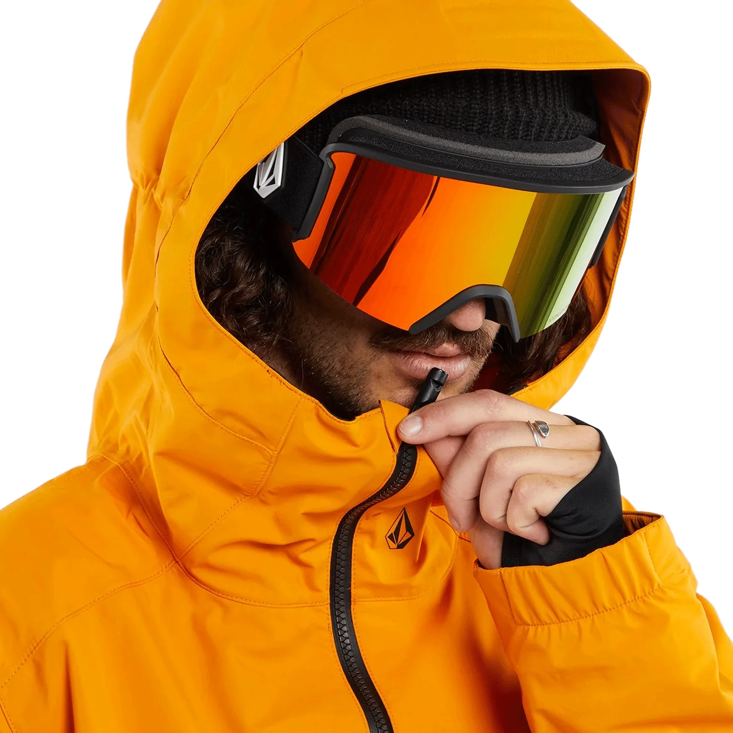 Volcom Men's Guide Gore-tex Jacket 2024 Gold - Image 4