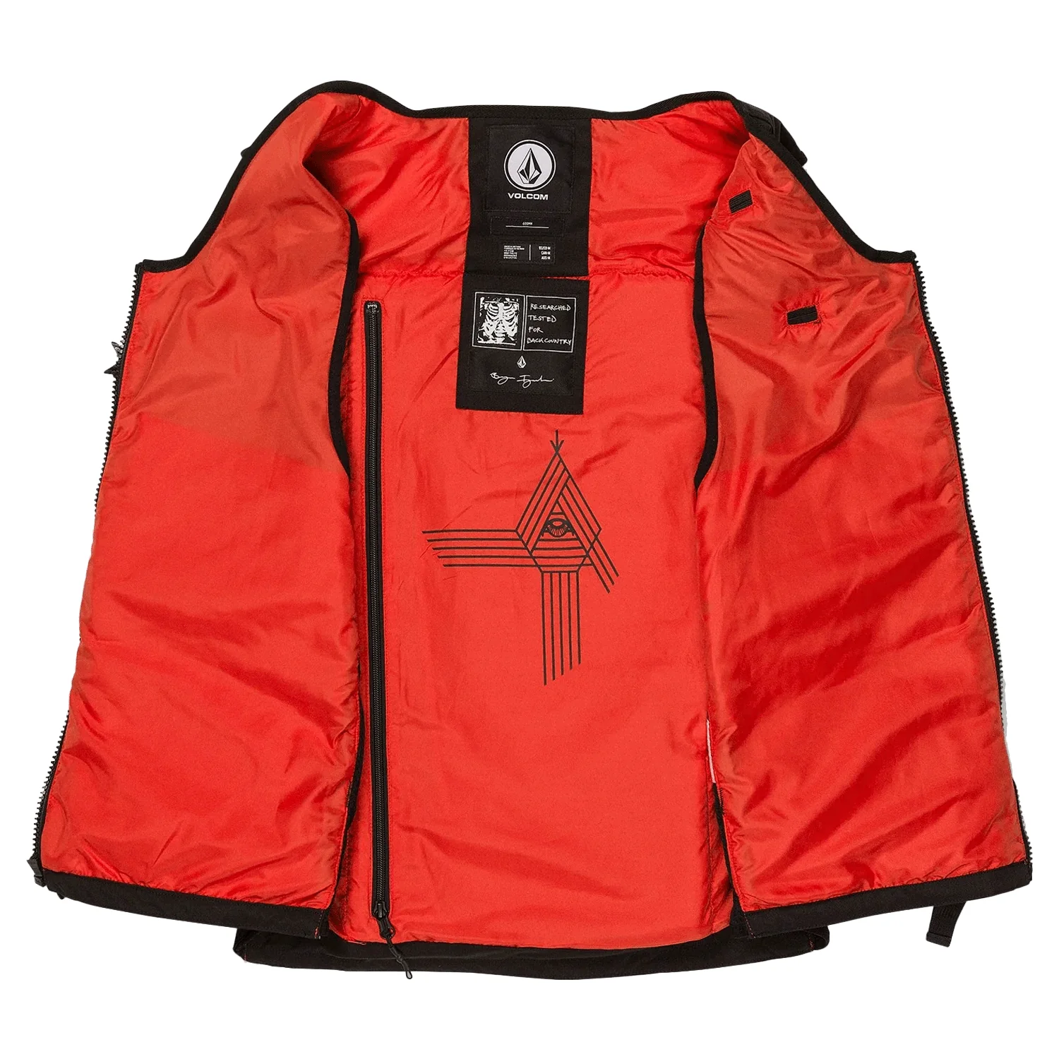 Volcom Men's Iguchi Slack Vest Black - Image 3