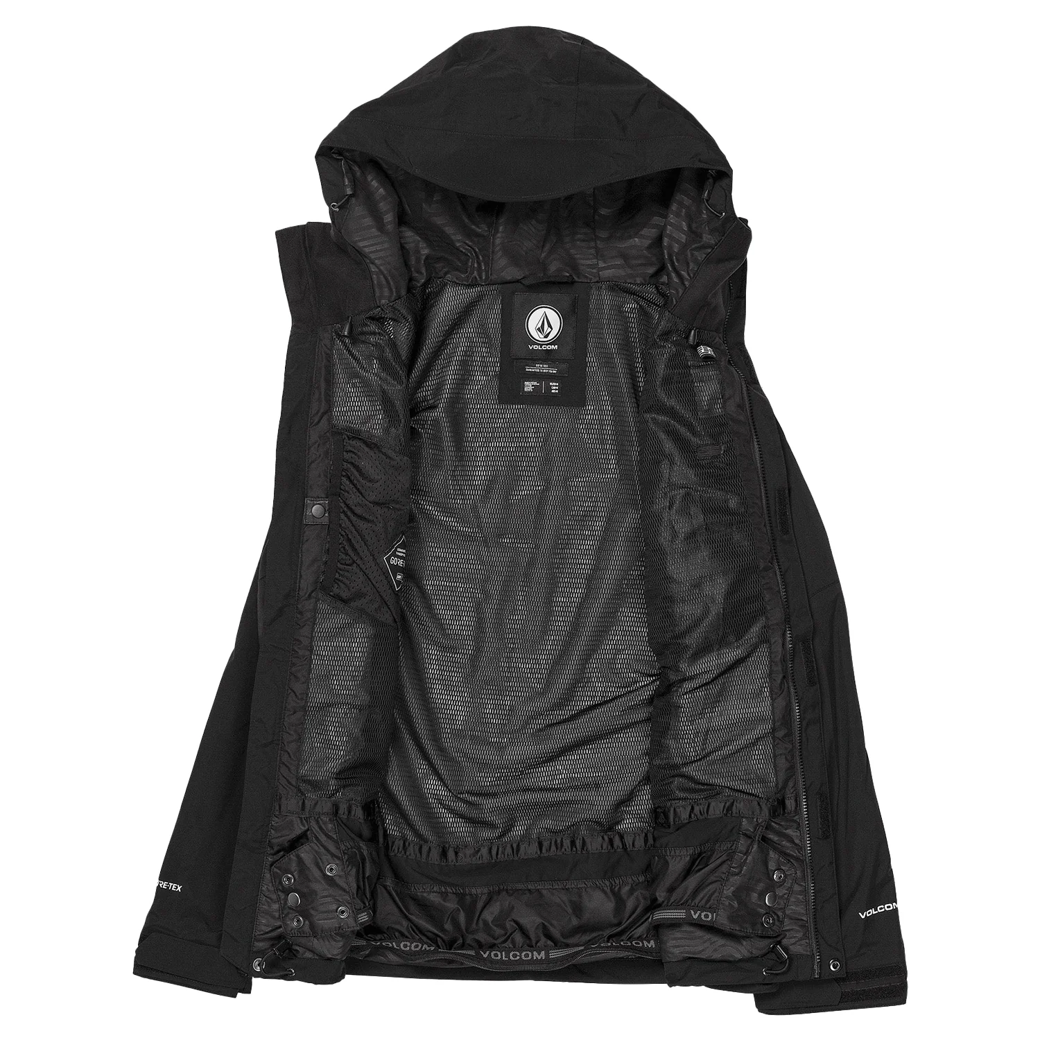 Volcom Men's L Gore-tex Jacket 2024 Black - Image 3
