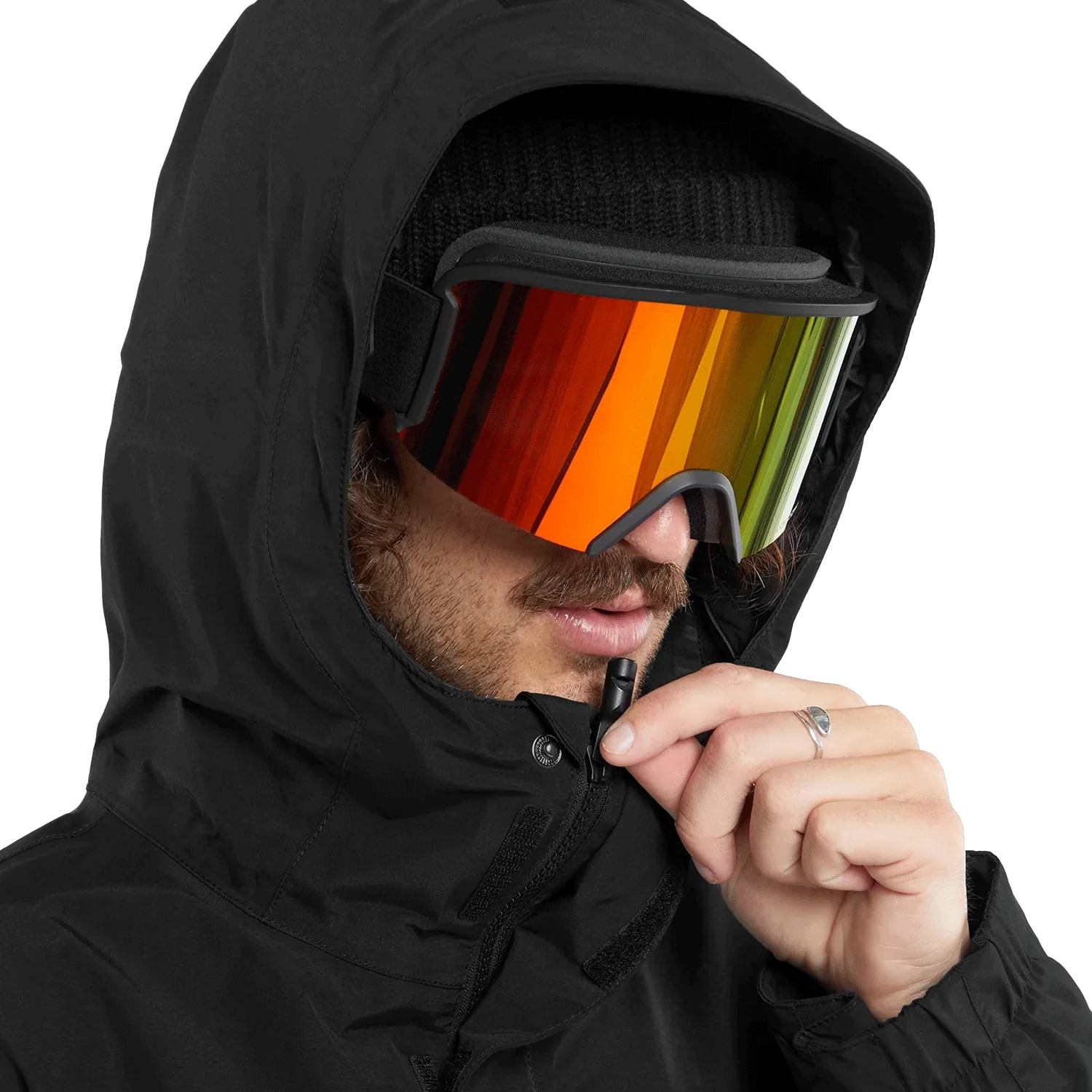 Volcom Men's L Gore-tex Jacket 2024 Black - Image 5