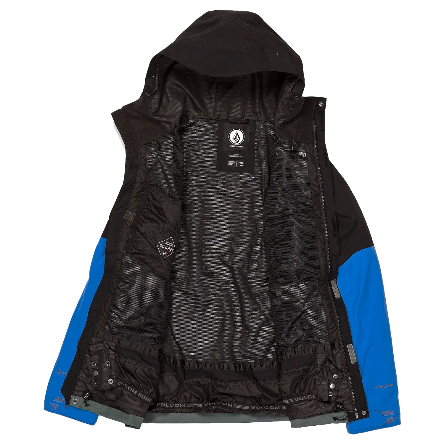 Volcom Men's L Gore-tex Jacket 2024 Electric Blue - Image 3