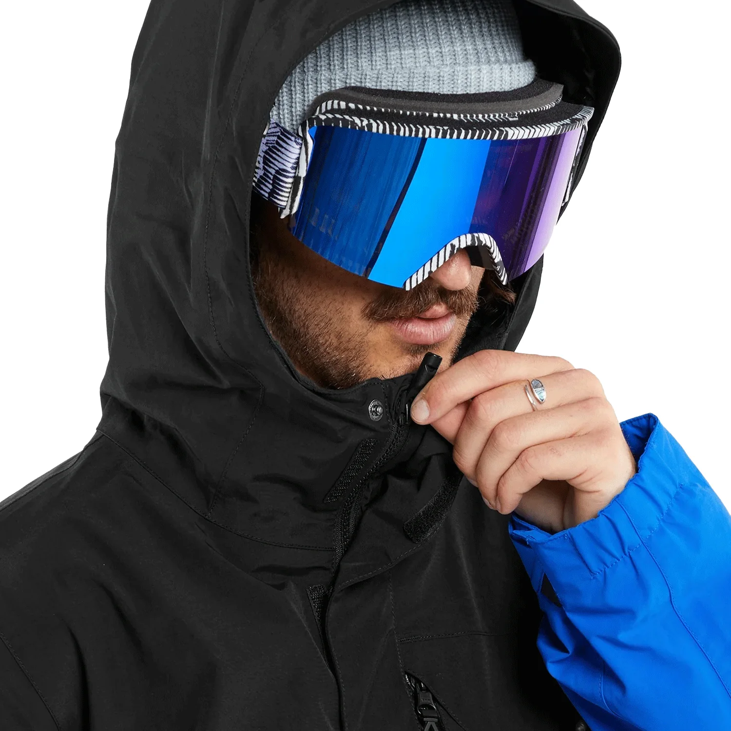 Volcom Men's L Gore-tex Jacket 2024 Electric Blue - Image 4
