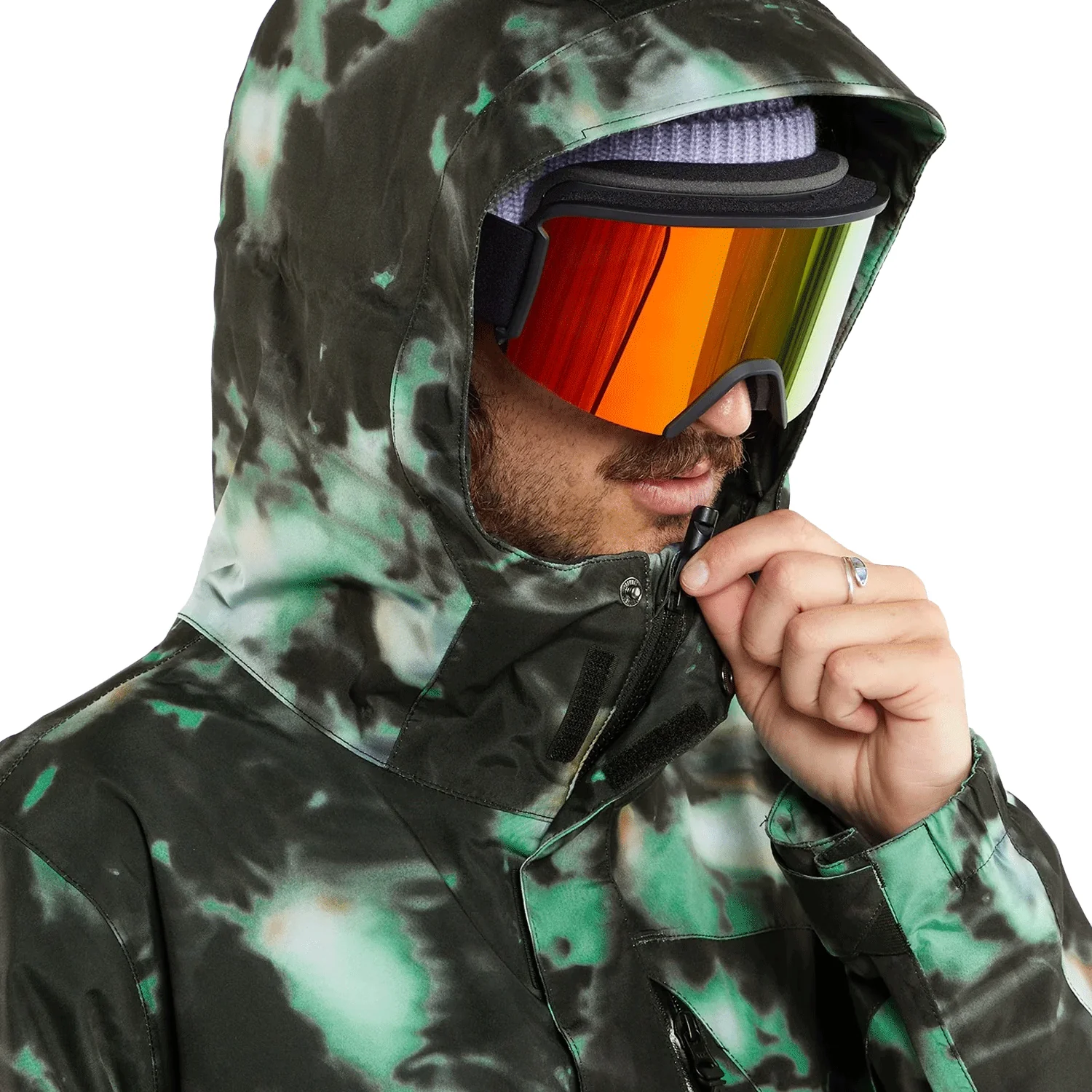 Volcom Men's L Gore-tex Jacket 2024 Spritz Black - Image 4