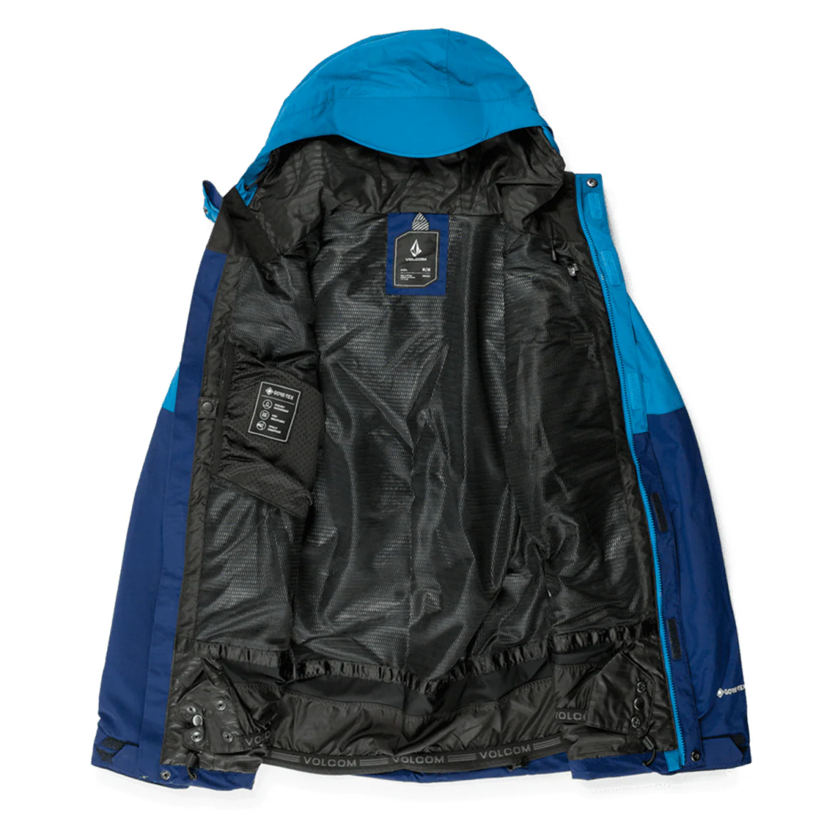 Volcom Men's L Gore-tex Jacket 2025 Light Blue - Image 3