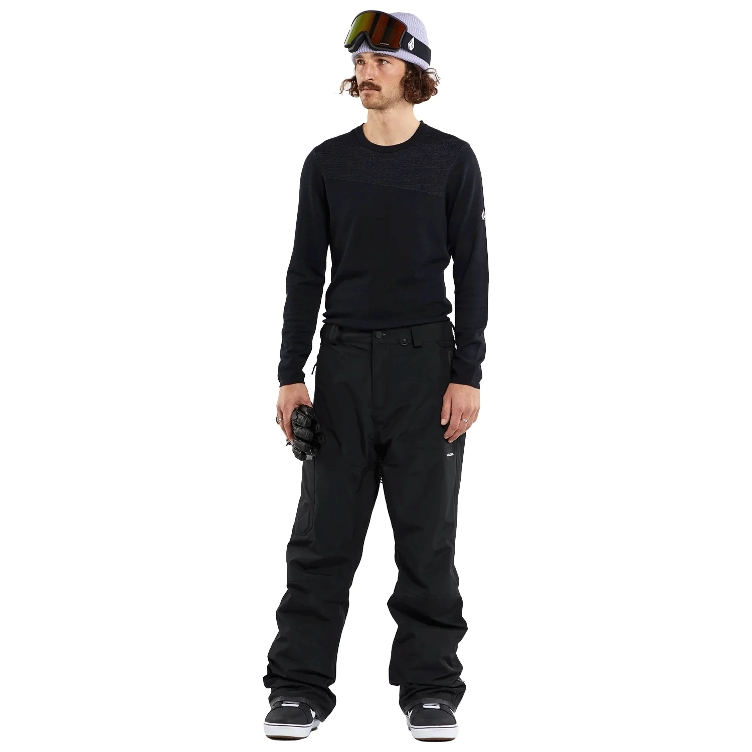 Volcom Men's L Gore-tex Pant 2024 Black - Image 3
