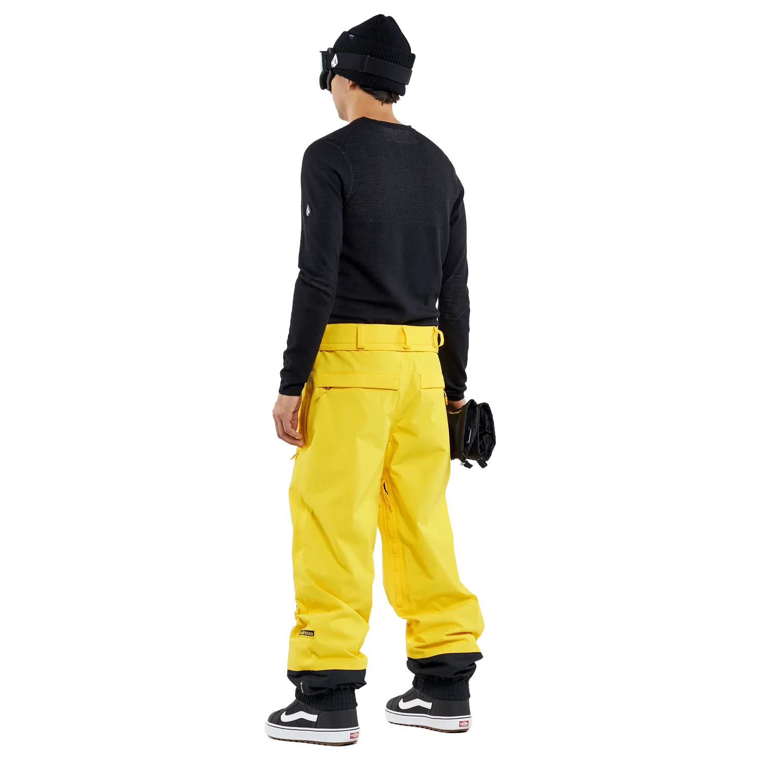 Volcom Men's Longo Gore-tex Pant 2024 Bright Yellow - Image 4