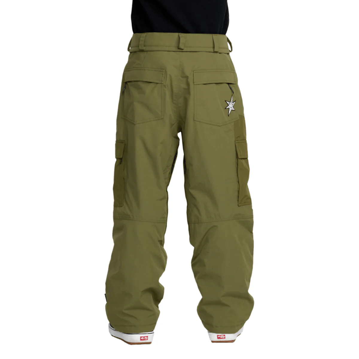 Volcom Men's Longo Gore-tex Pant 2026 Dark Olive - Image 2
