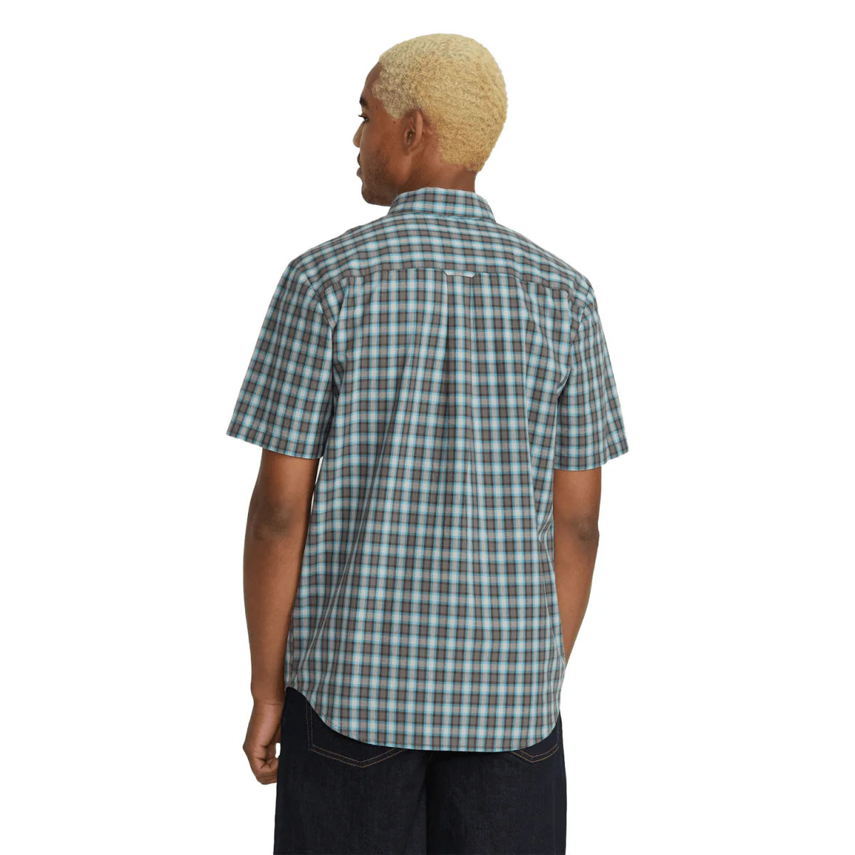 Volcom Men's Morphew S/S T-Shirt Used Blue - Image 2
