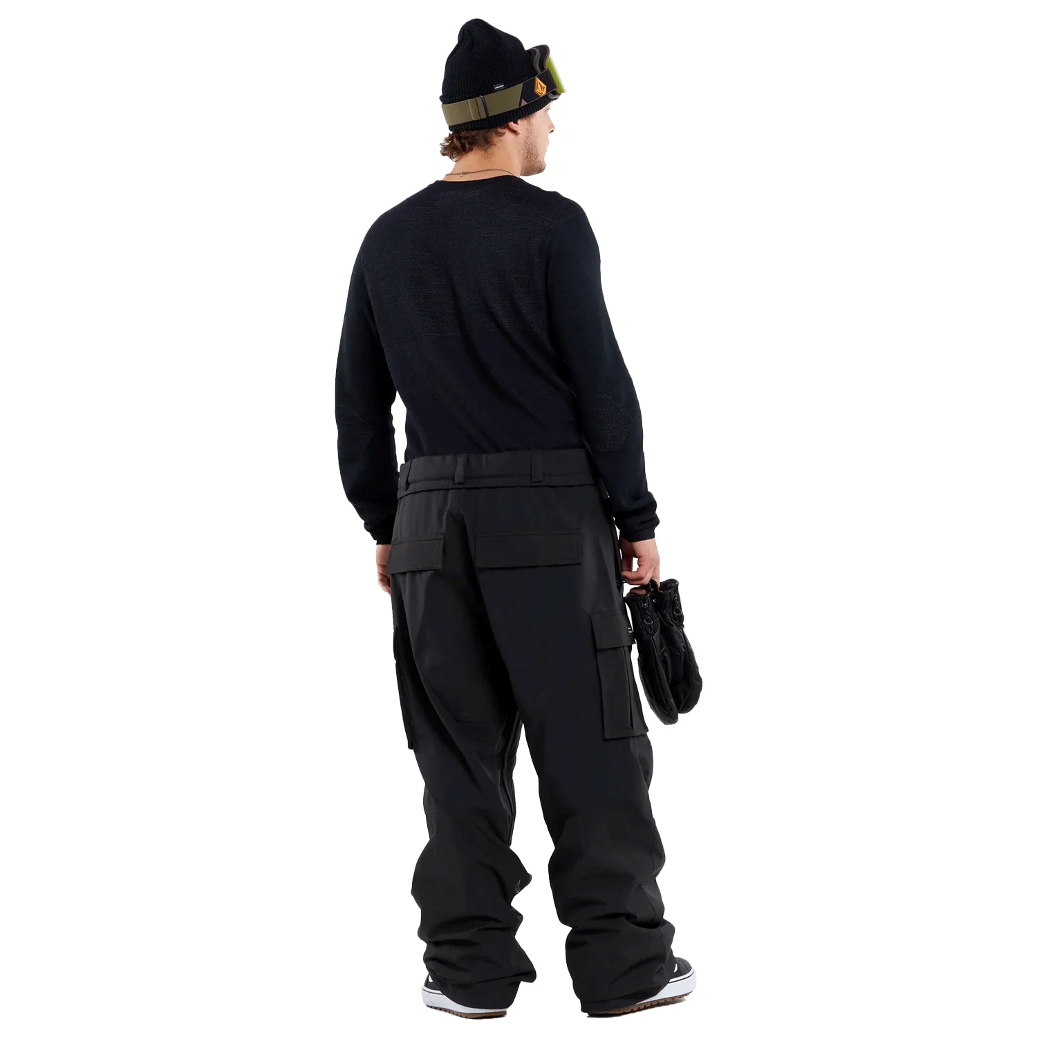 Volcom Men's Nwrk Baggy Pant 2024 Black - Image 4