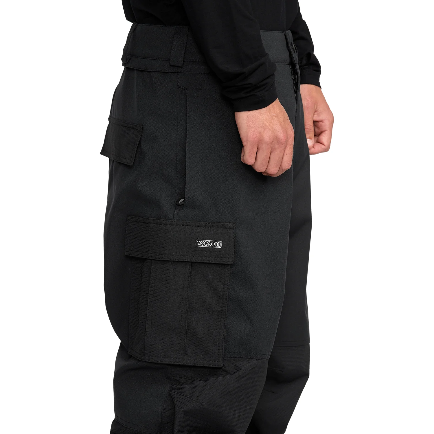 Volcom Men's Nwrk Baggy Pant 2026 Black - Image 3