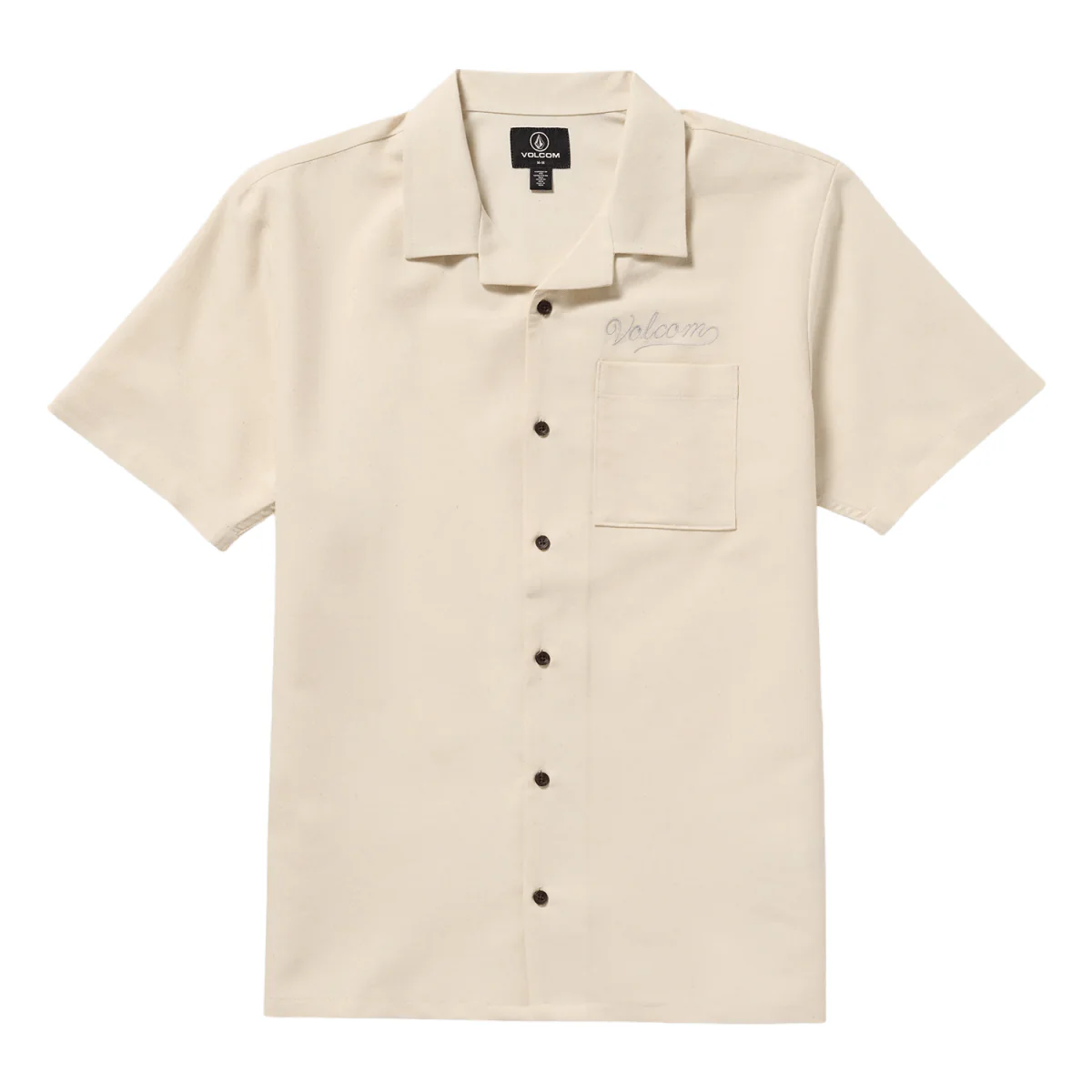 Volcom Men's Otis Stone S/S T-Shirt Dirty White - Image 3