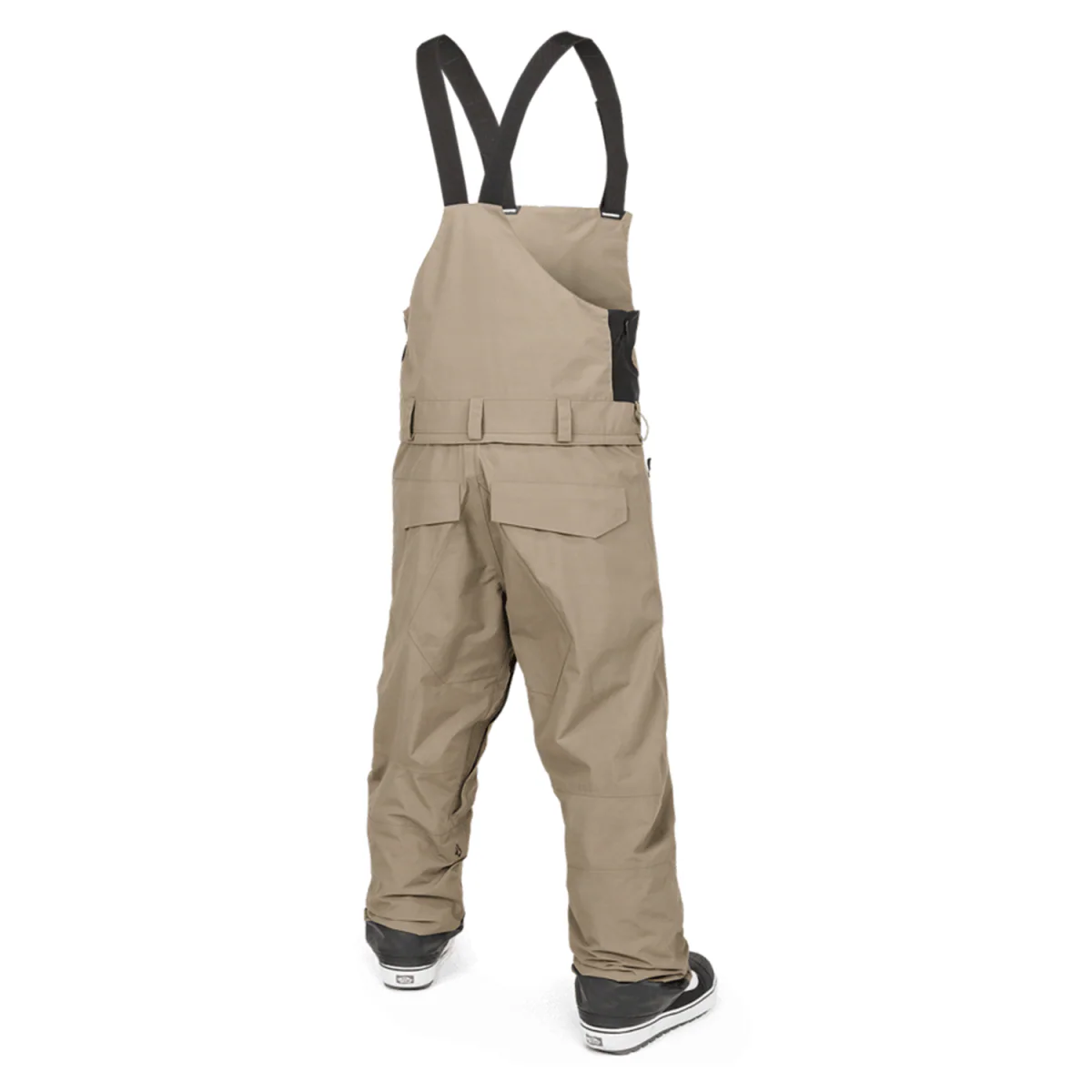 Volcom Men's Rain Gore-tex Bib Overall 2025 Chestnut Brown - Image 2
