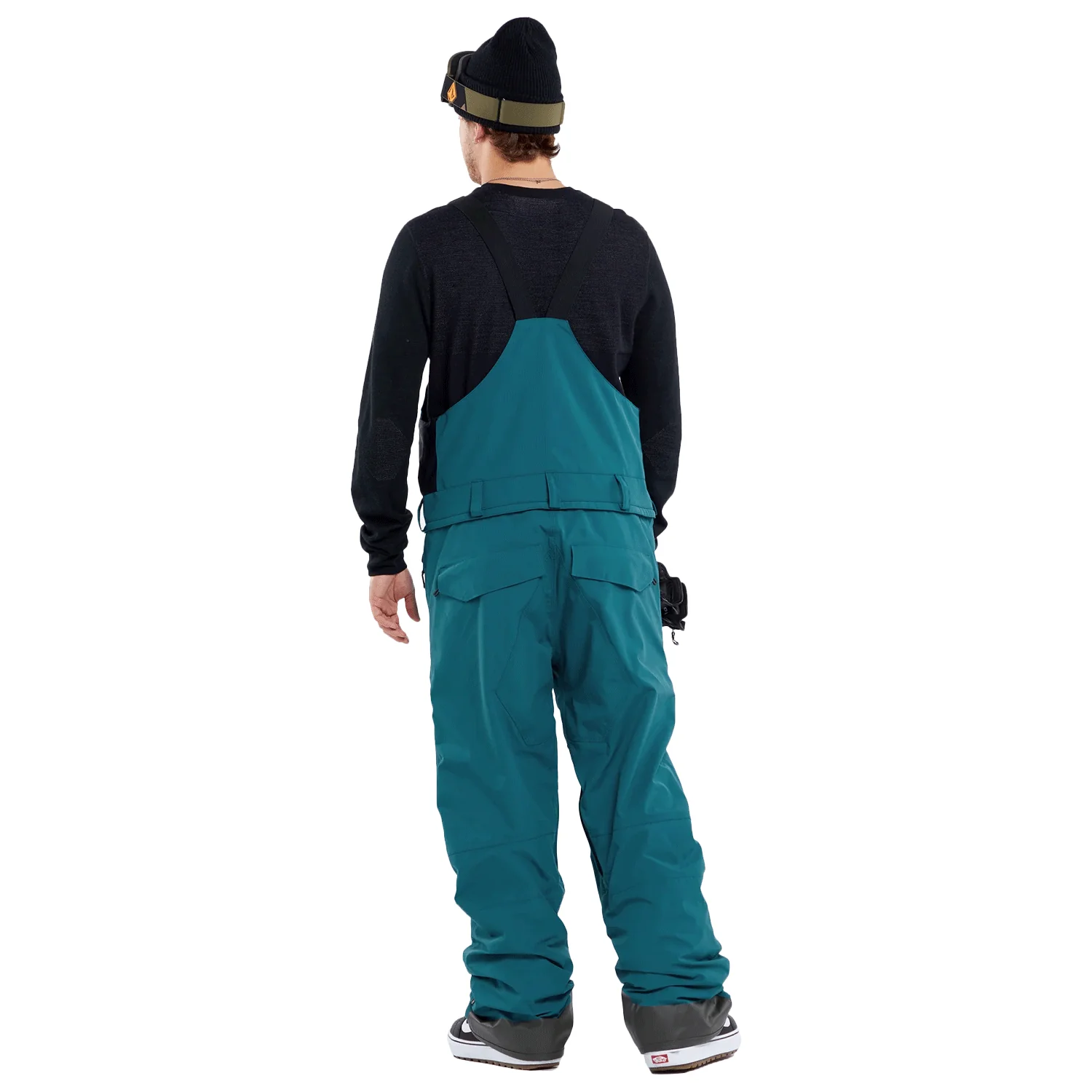 Volcom Men's Rain Gore-tex Overall Bib Pant 2024 Blue - Image 4