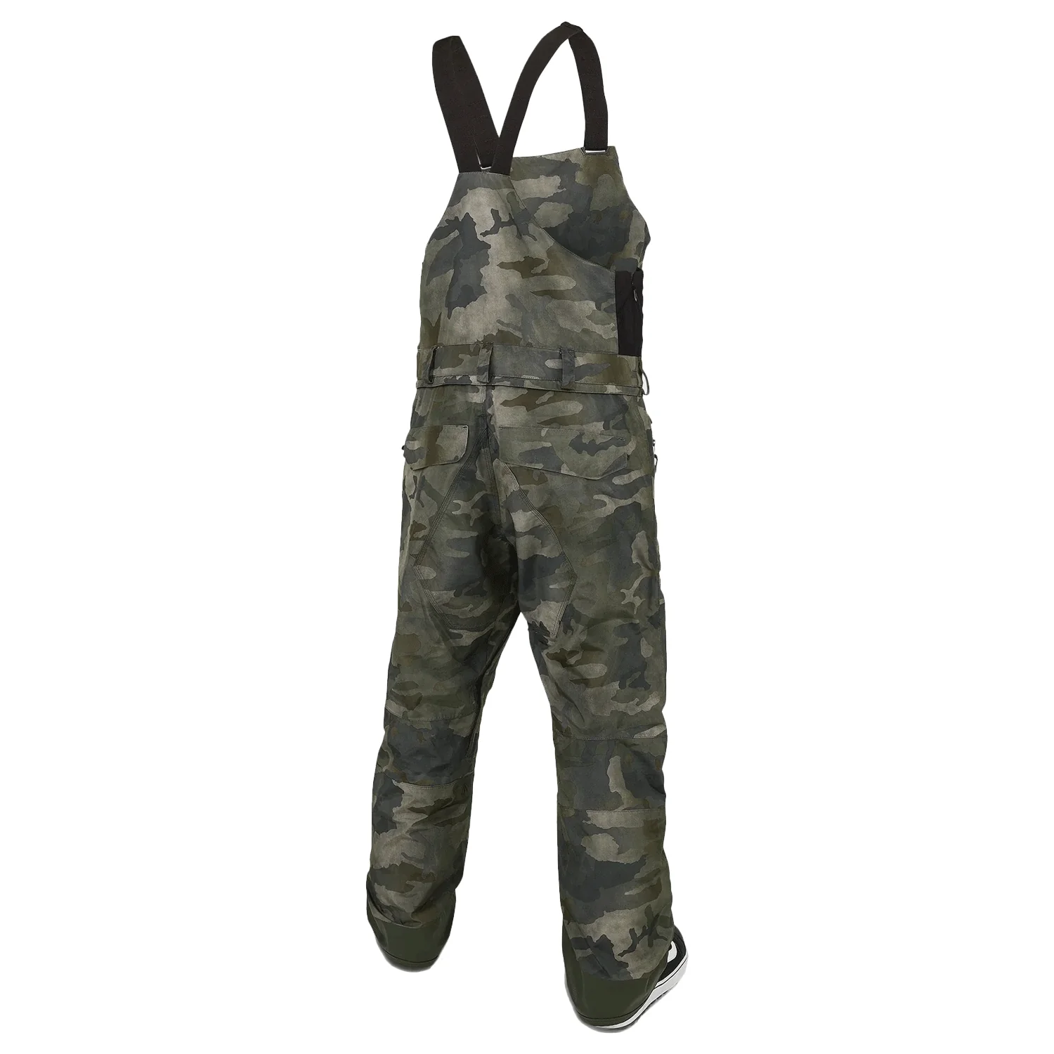 Volcom Men's Rain Gore-tex Overall Bib Pant 2024 Cloudwash Camo - Image 2