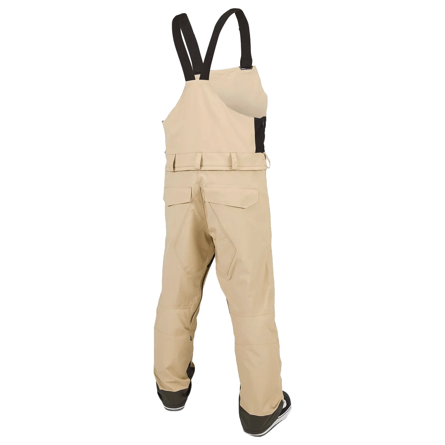 Volcom Men's Rain Gore-tex Overall Bib Pant 2024 Khakiest - Image 2