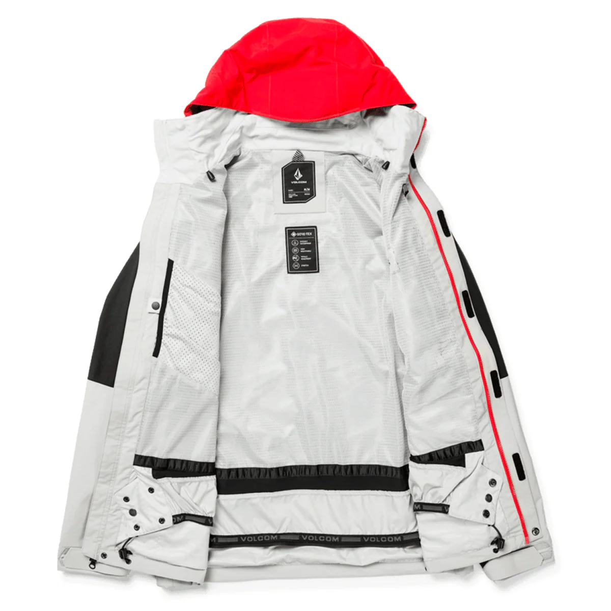 Volcom Men's Rnge Gore-tex Jacket 2025 Stone - Image 3