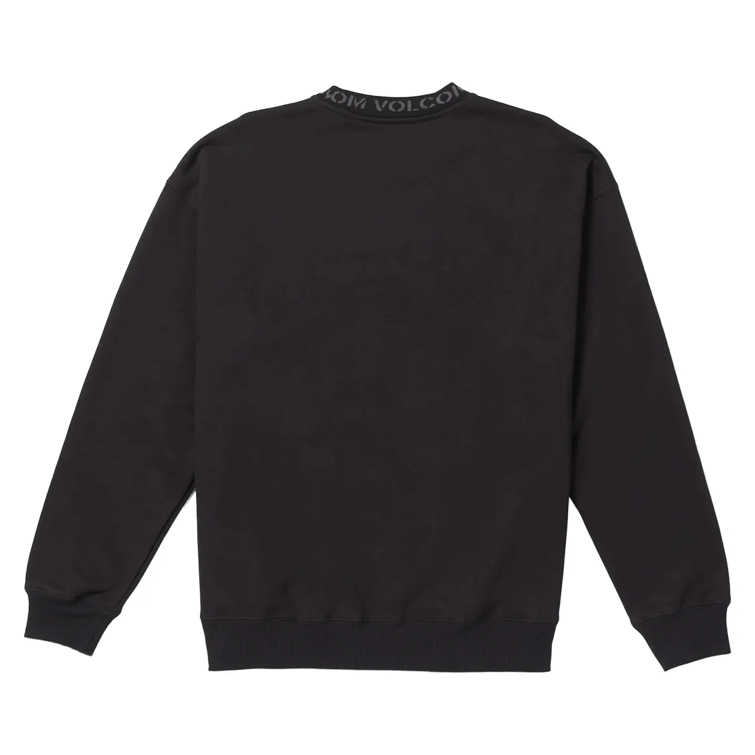 Volcom Men's Skate Vital Crew Sweater Black - Image 2