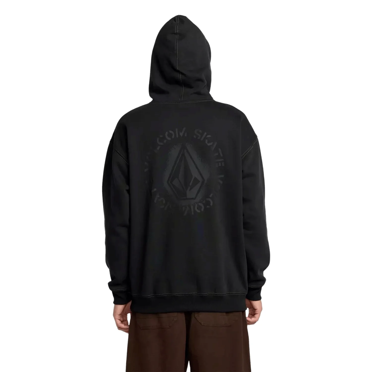 Volcom Men's Skidder Pullover Sweater Black - Image 2