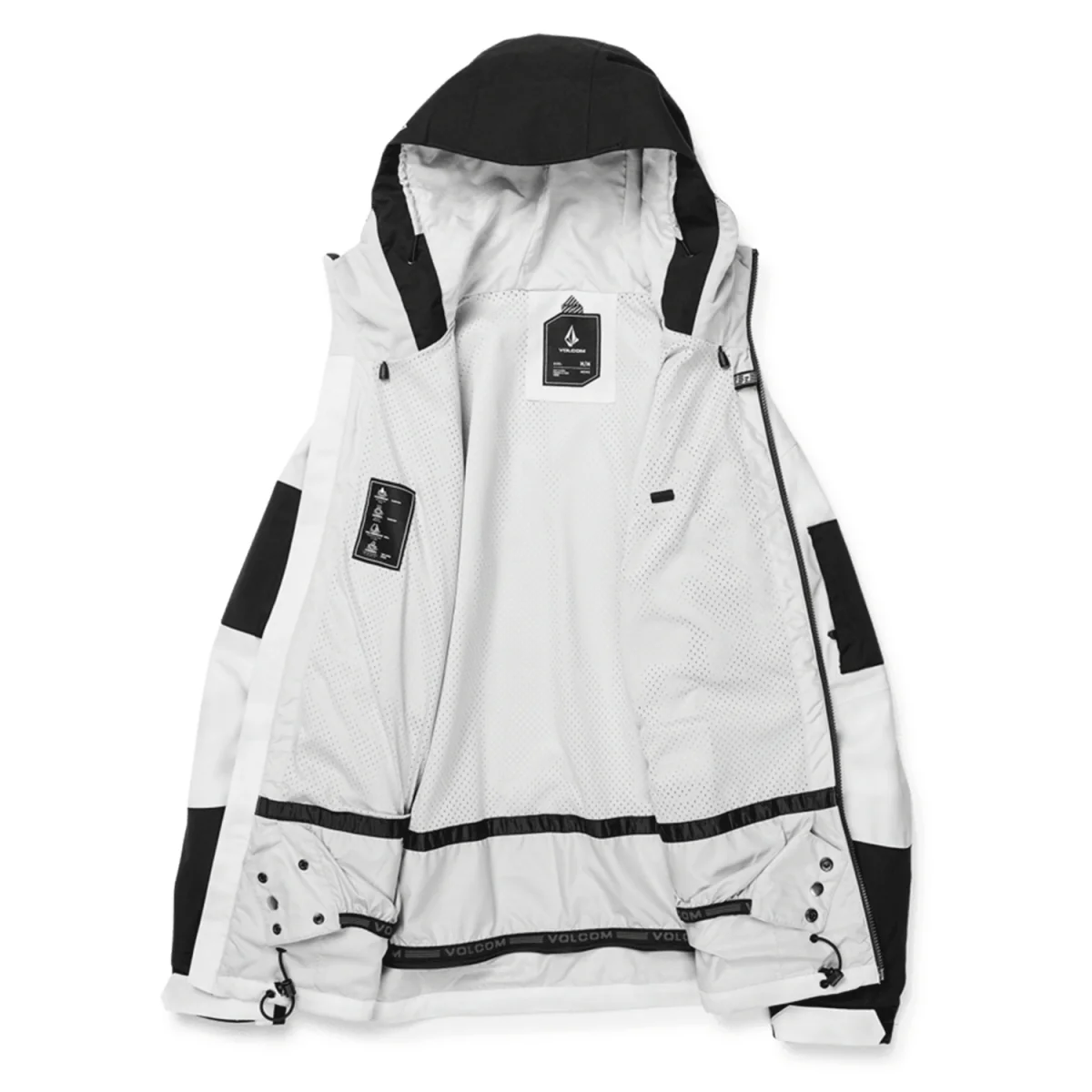 Volcom Men's V.Co WFO Jacket 2025 White Camo - Image 3