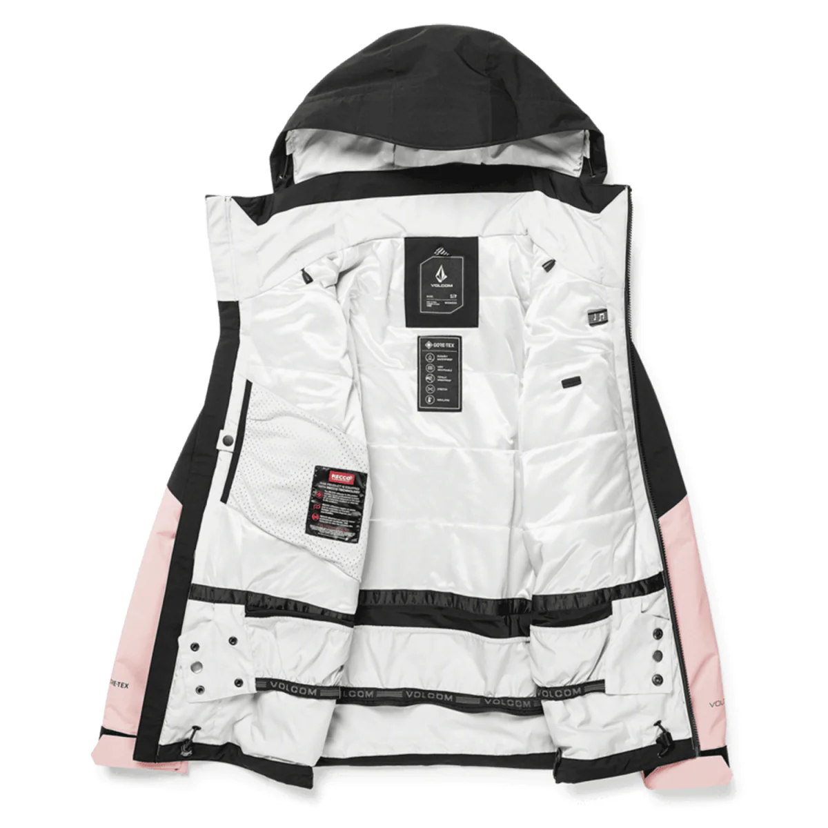 Volcom Women's 3D Stretch Gore-tex Jacket 2025 Adobe Rose - Image 3