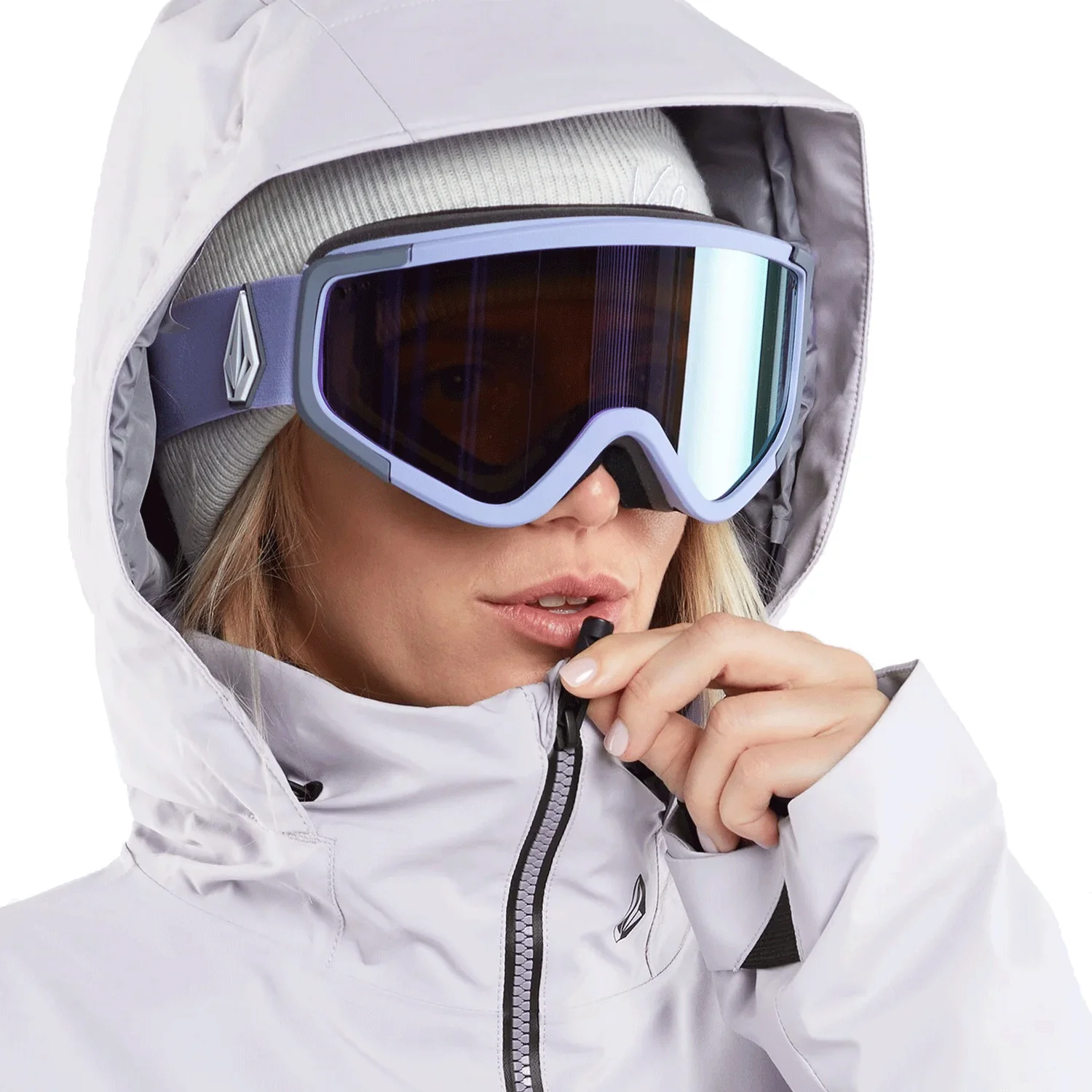 Volcom Women's Aris Insulated Gore-tex Jacket 2024 Blackberry - Image 4
