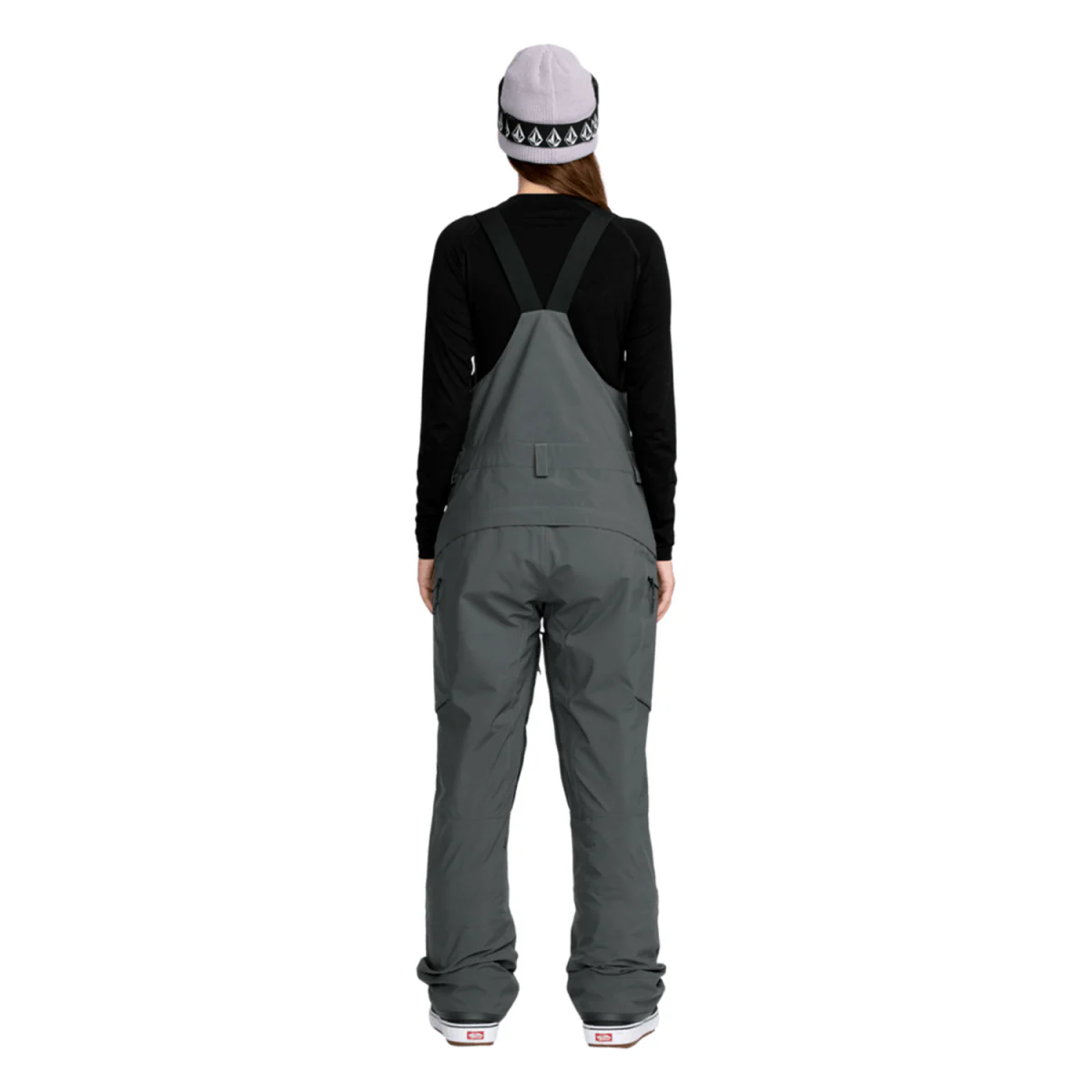 Volcom Women's Ash Stretch Gore-tex Bib Overall 2026 Dark Grey - Image 2