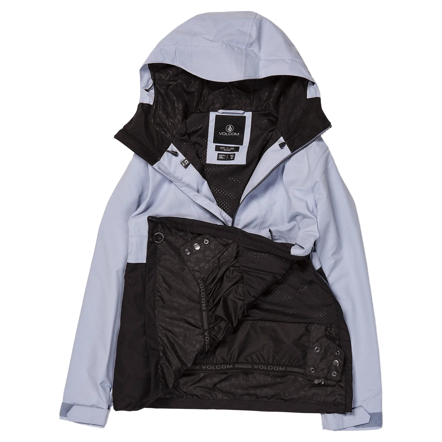 Volcom Women's Ashfield Pullover Jacket 2024 Lilac Ash - Image 3
