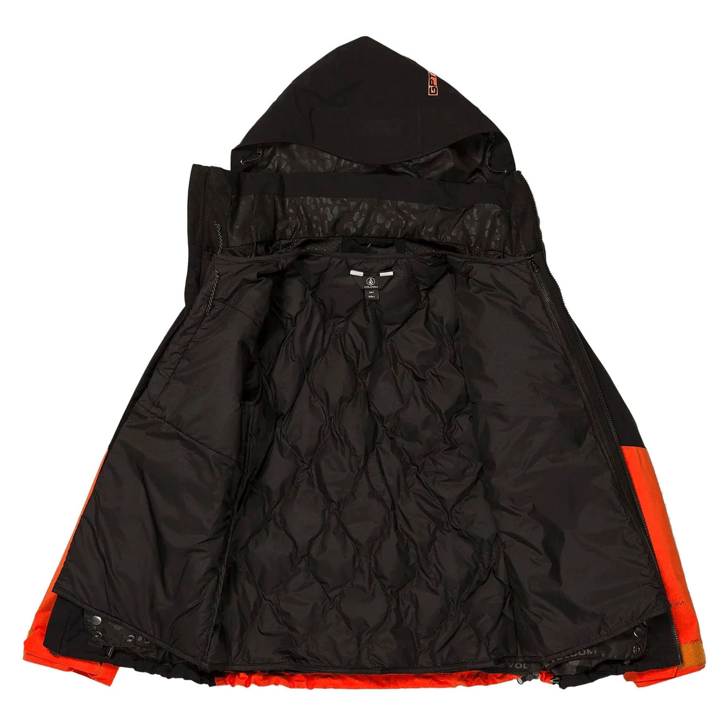 Volcom Women's AW 3-in-1 Gore-tex Jacket 2024 Orange Shock - Image 3
