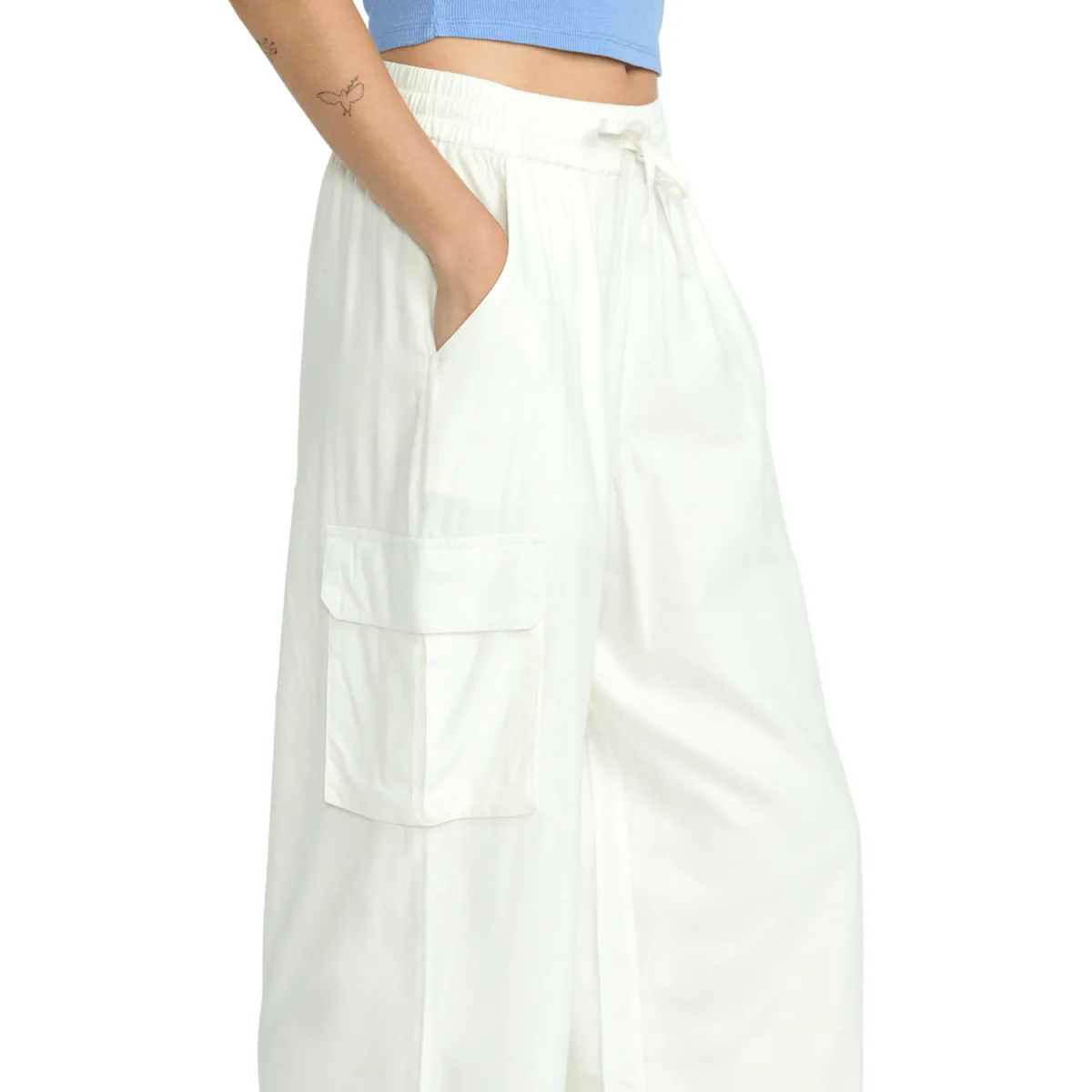 Volcom Women's Coco Ho Beach Pant Star White - Image 3
