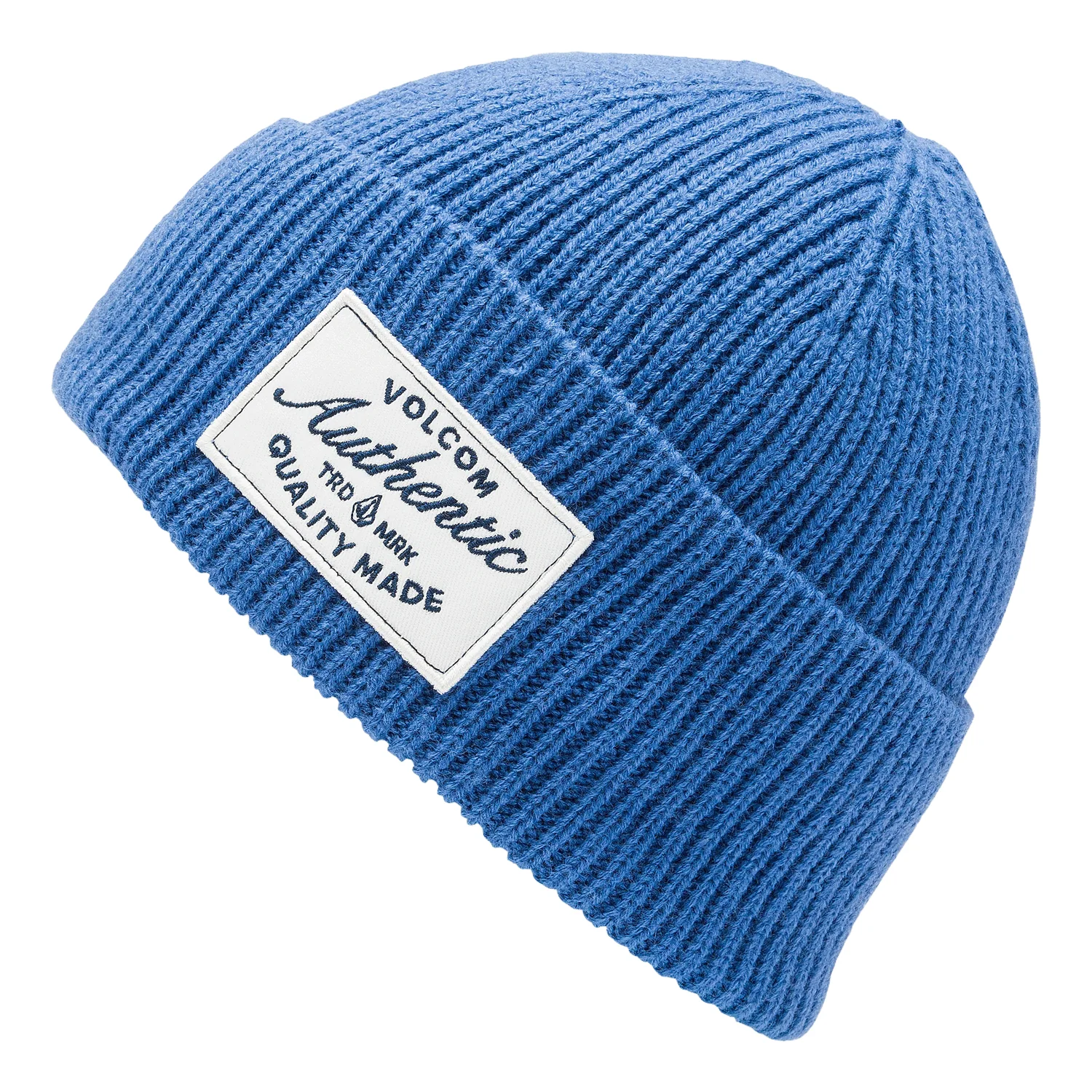 Volcom Women's Full Cut Work Beanie Royal - Image 2