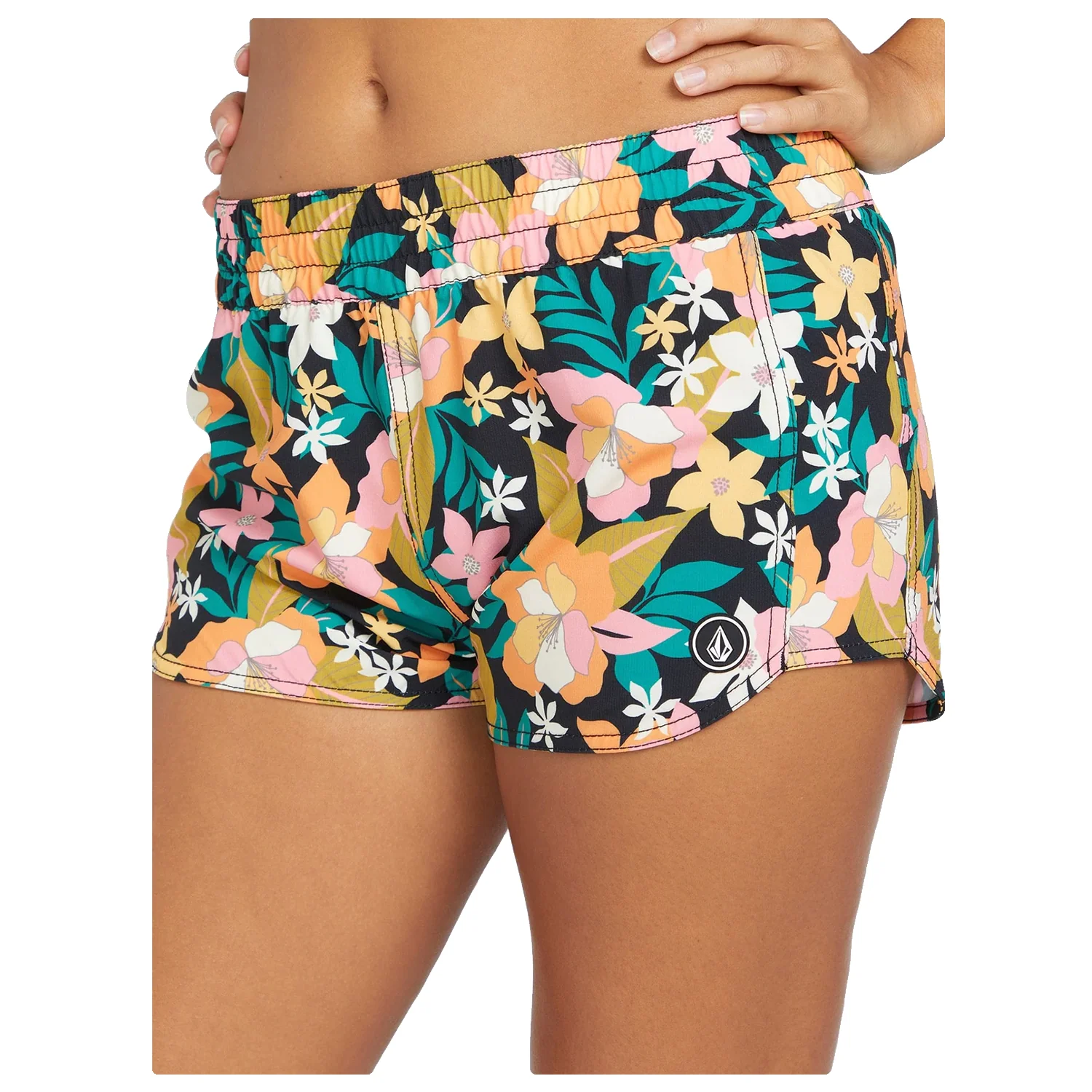 Volcom Women's Had Me At Aloha 2 Boardshort Multi - Image 3