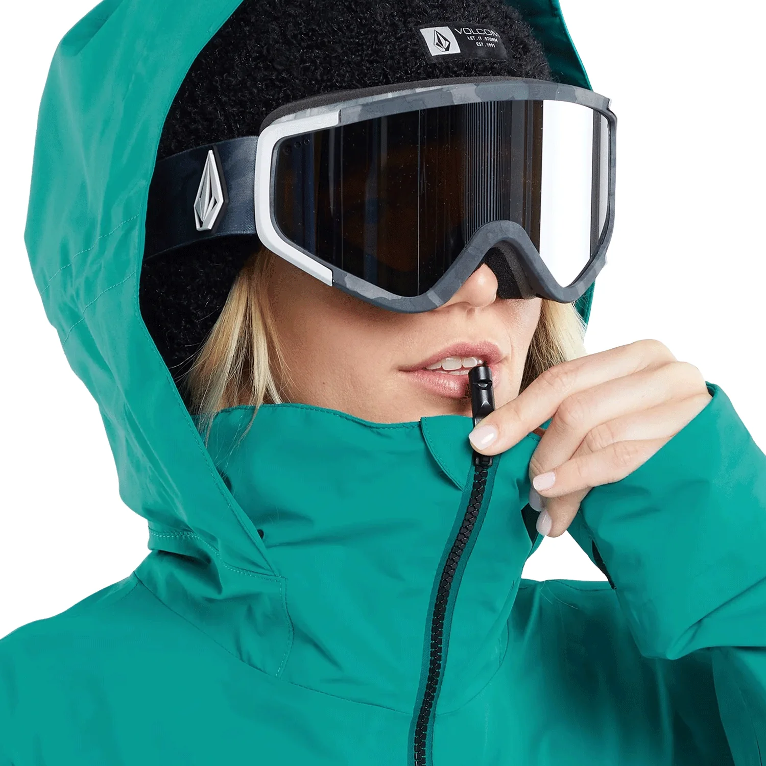 Volcom Women's Koa TDS INF Gore-tex Jacket 2024 Vibrant Green - Image 4