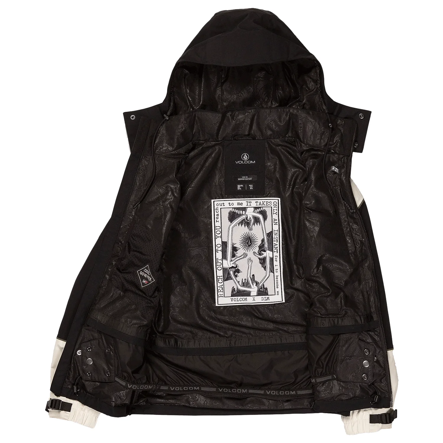 Volcom Women's Melancon Gore-tex Jacket 2024 Black - Image 3