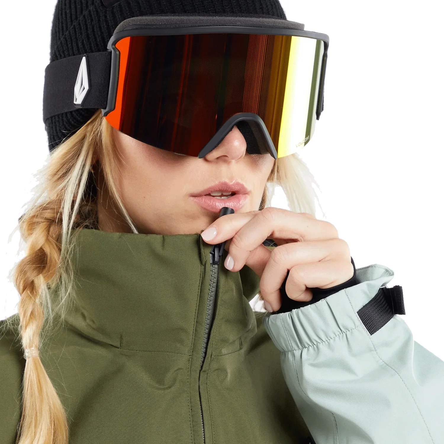 Volcom Women's Melancon Gore-tex Jacket 2024 Military - Image 3