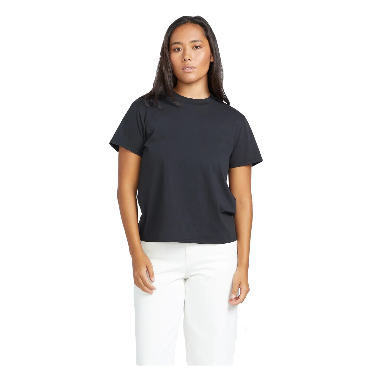 Volcom Women's One Of Each Boyfriend T Shirt Black - Image 2