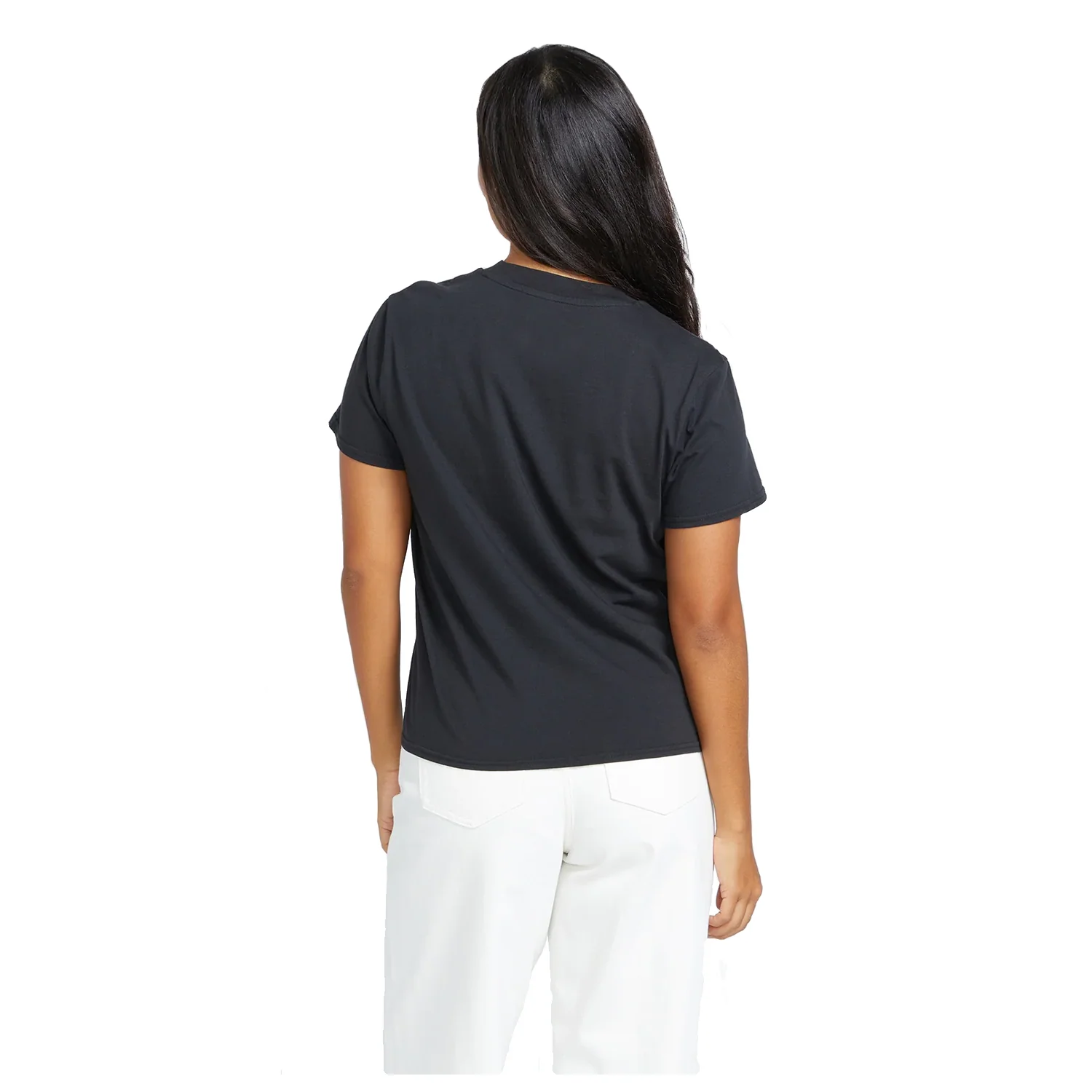 Volcom Women's One Of Each Boyfriend T Shirt Black - Image 3