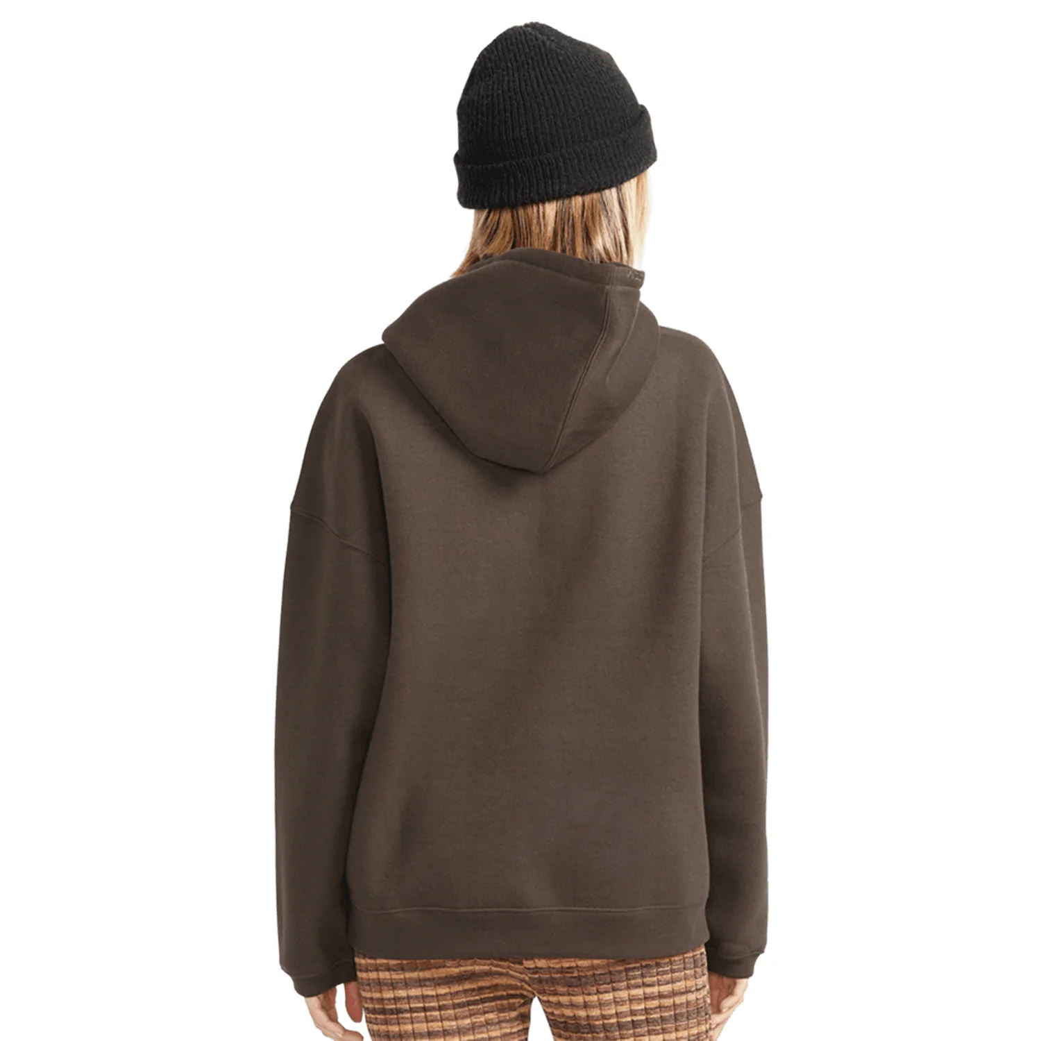 Volcom Women's Stone Heart Up Hoodie Dark Chocolate - Image 2