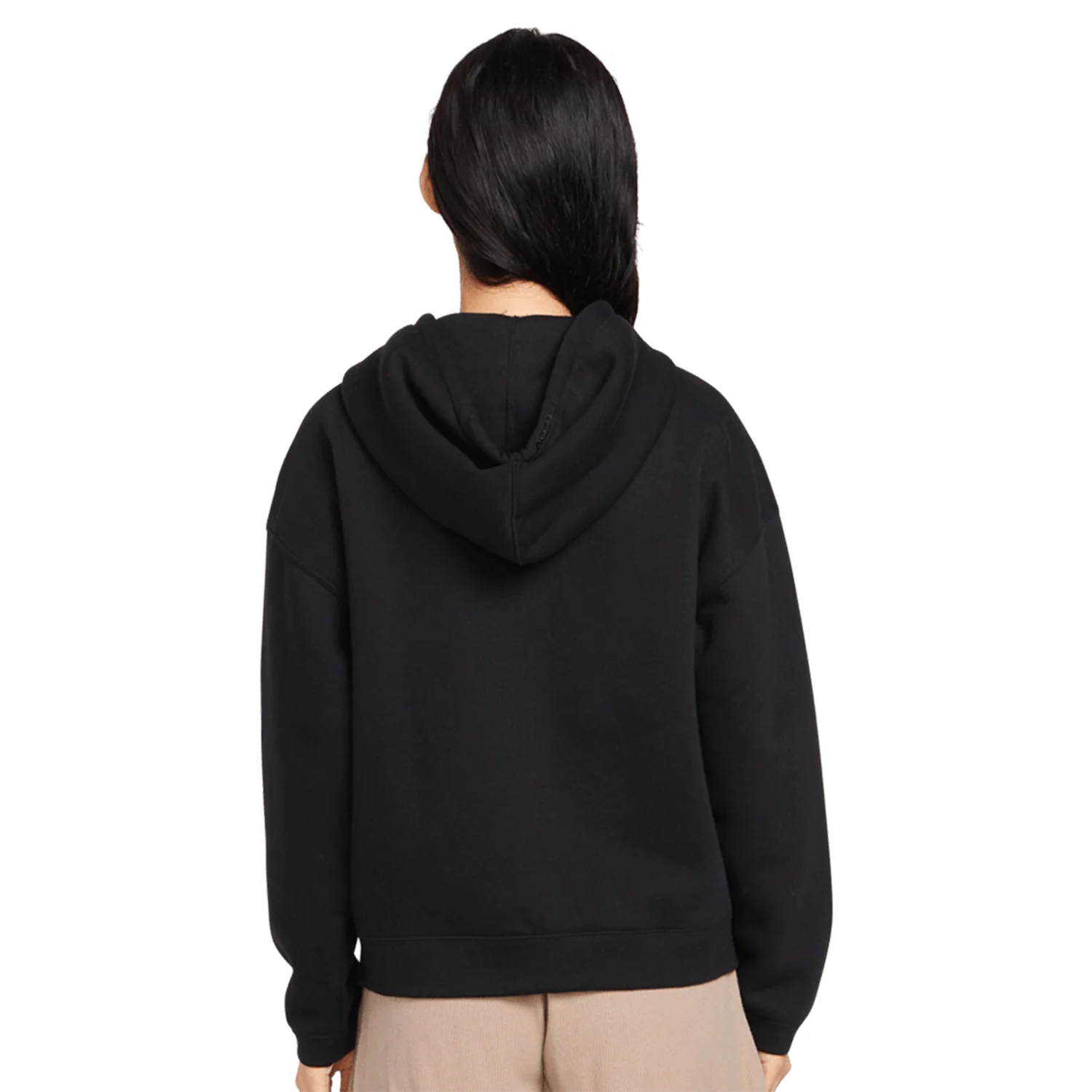 Volcom Women's Stone Heart Up Zip Fleece Black - Image 2