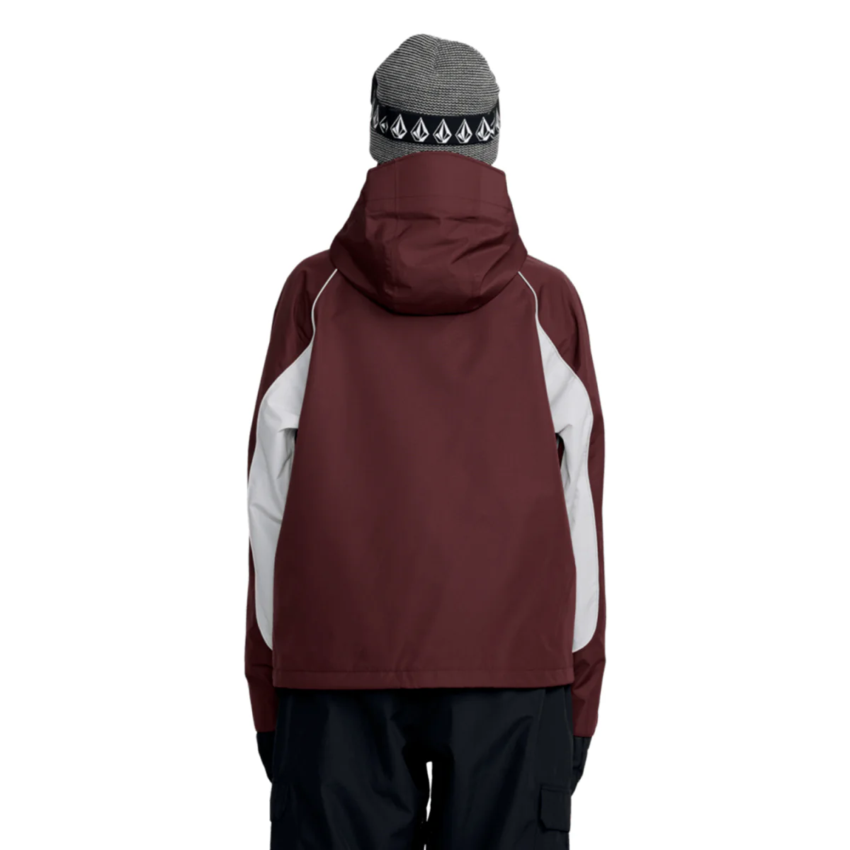 Volcom Women's Stone Smokeshow 20K Jacket 2026 Oxblood - Image 2