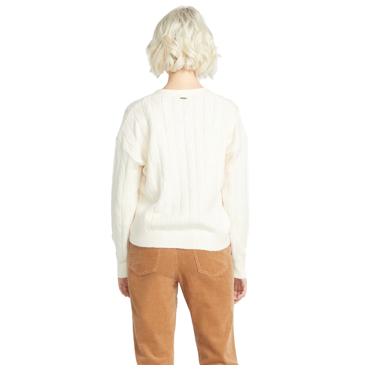 Volcom Women's Stone Trip Sweater Cloud - Image 2