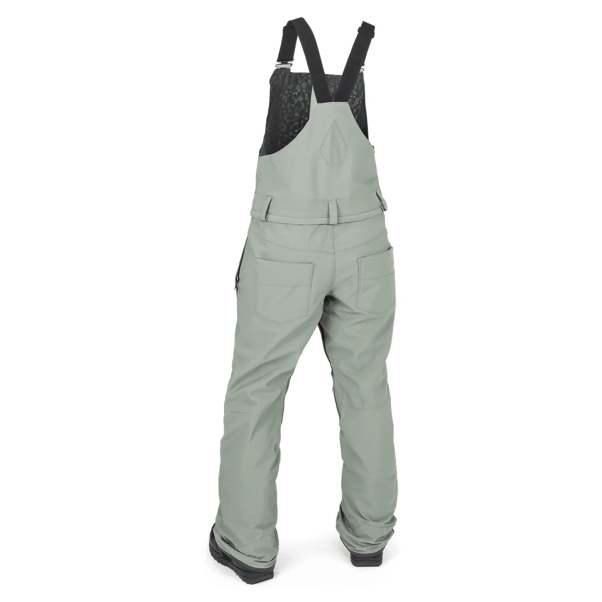 Volcom Women's Swift Bib Overall 2025 Lichen Green - Image 2