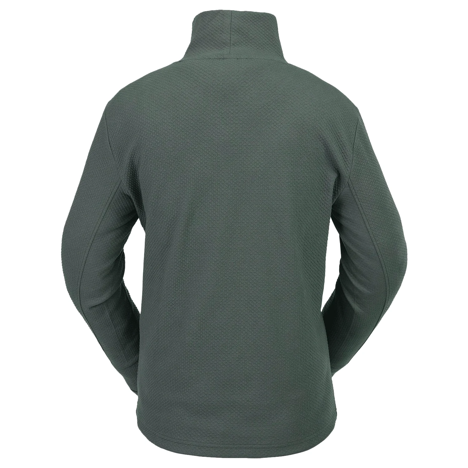 Volcom Women's Tech Pullover Fleece Sweater Eucalyptus - Image 2
