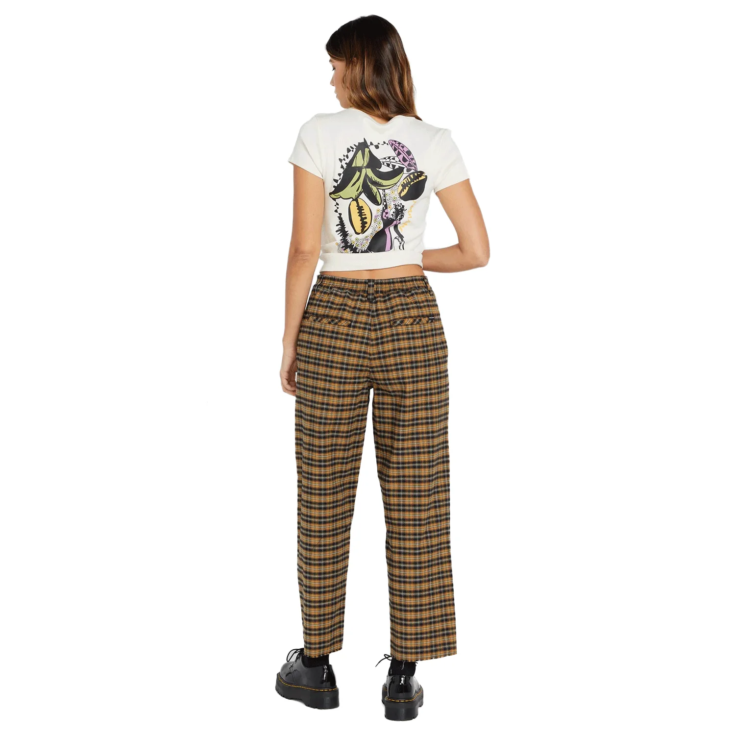 Volcom Women's Thisthatthem Skate Pants Dijon - Image 2