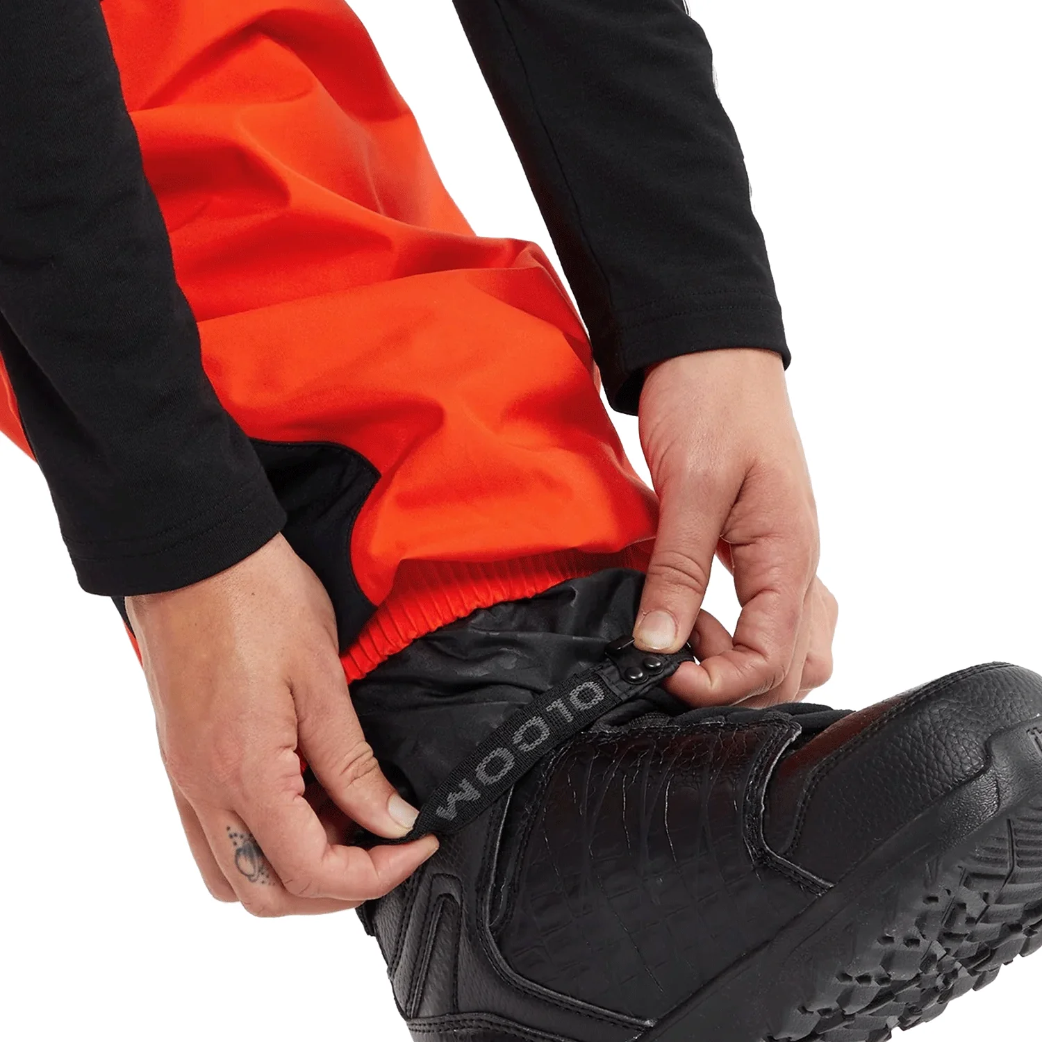 Volcom Women's V.CO AT Stretch Gore-tex Pant 2024 Orange Shock - Image 4