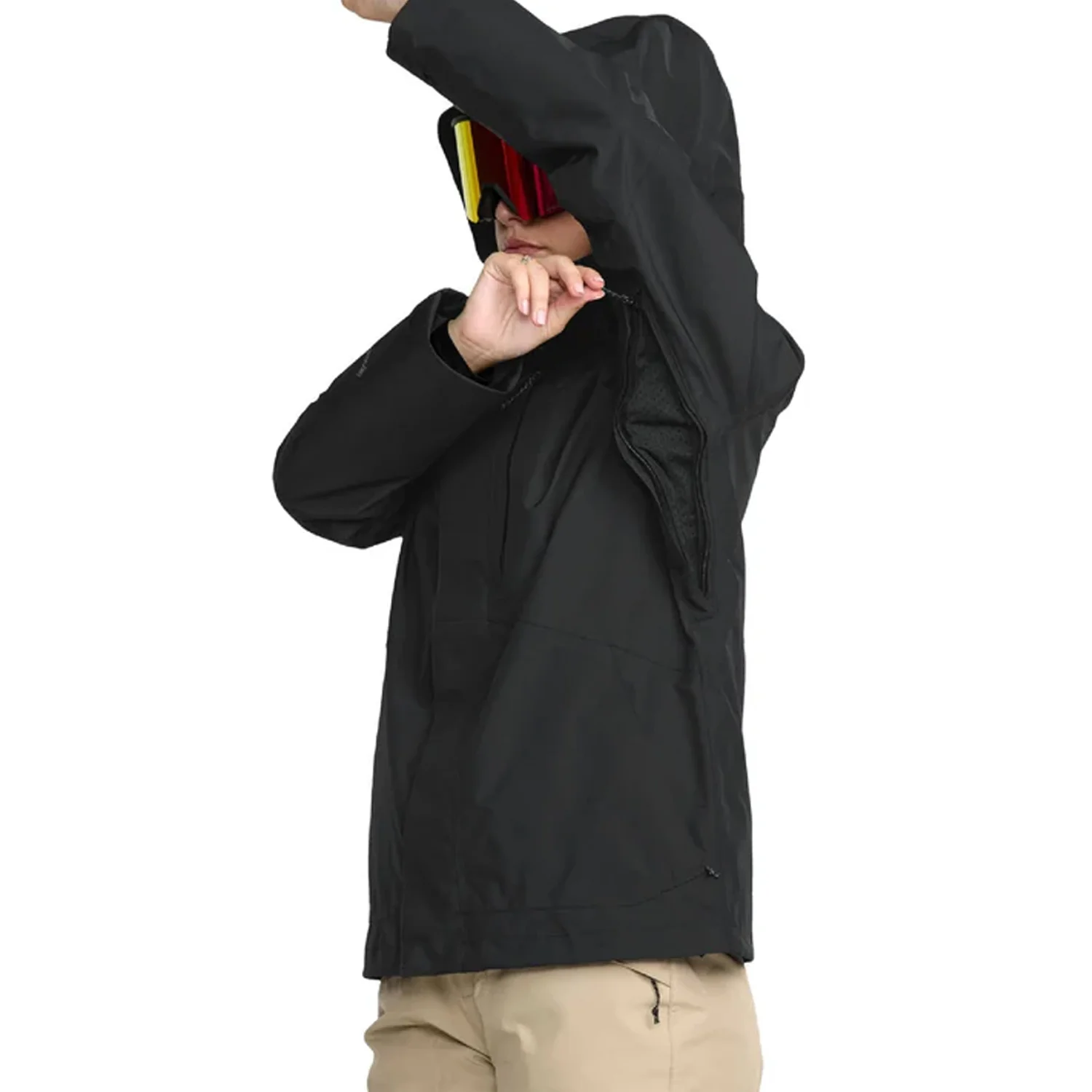Volcom Women's V.Co Eras Insulated Gore-tex Jacket 2026 Black - Image 4