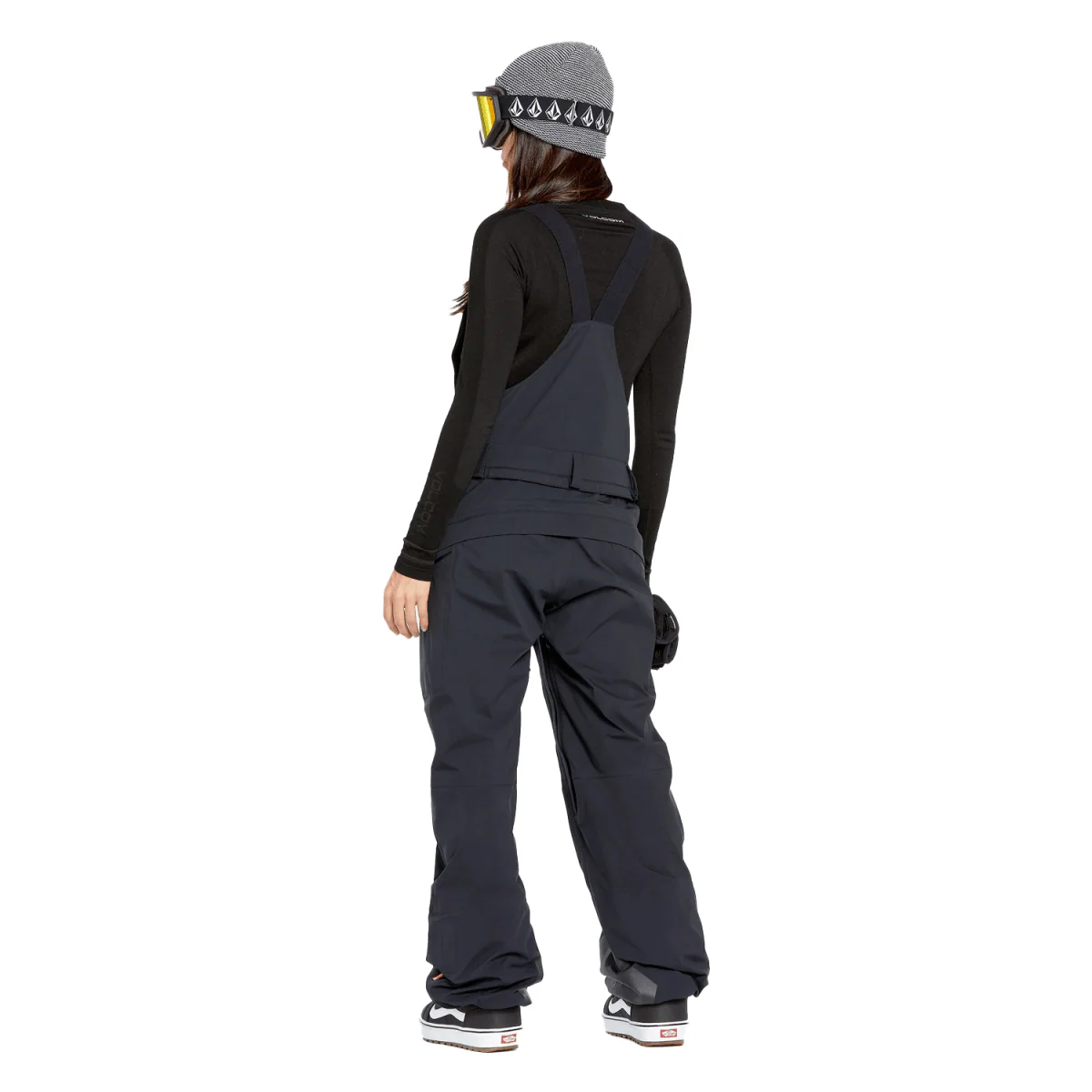 Volcom Women's VS 3L Stretch Gore-tex Bib Overall 2025 Black - Image 2