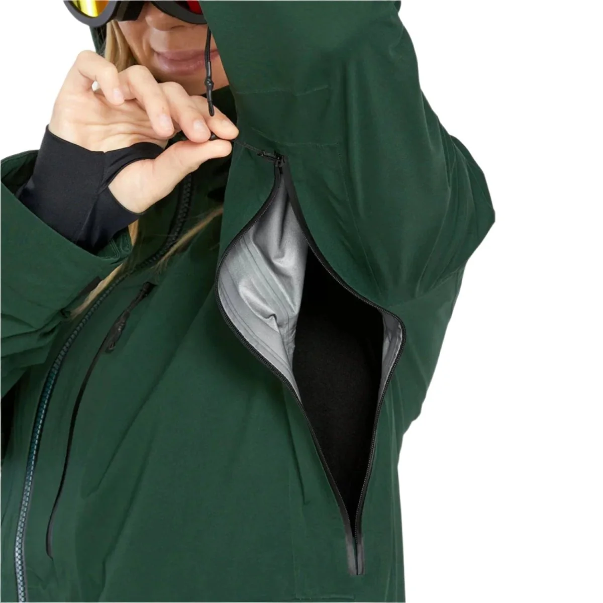 Volcom Women's VS 3L Stretch Gore-tex Jacket 2025 Scarab - Image 5