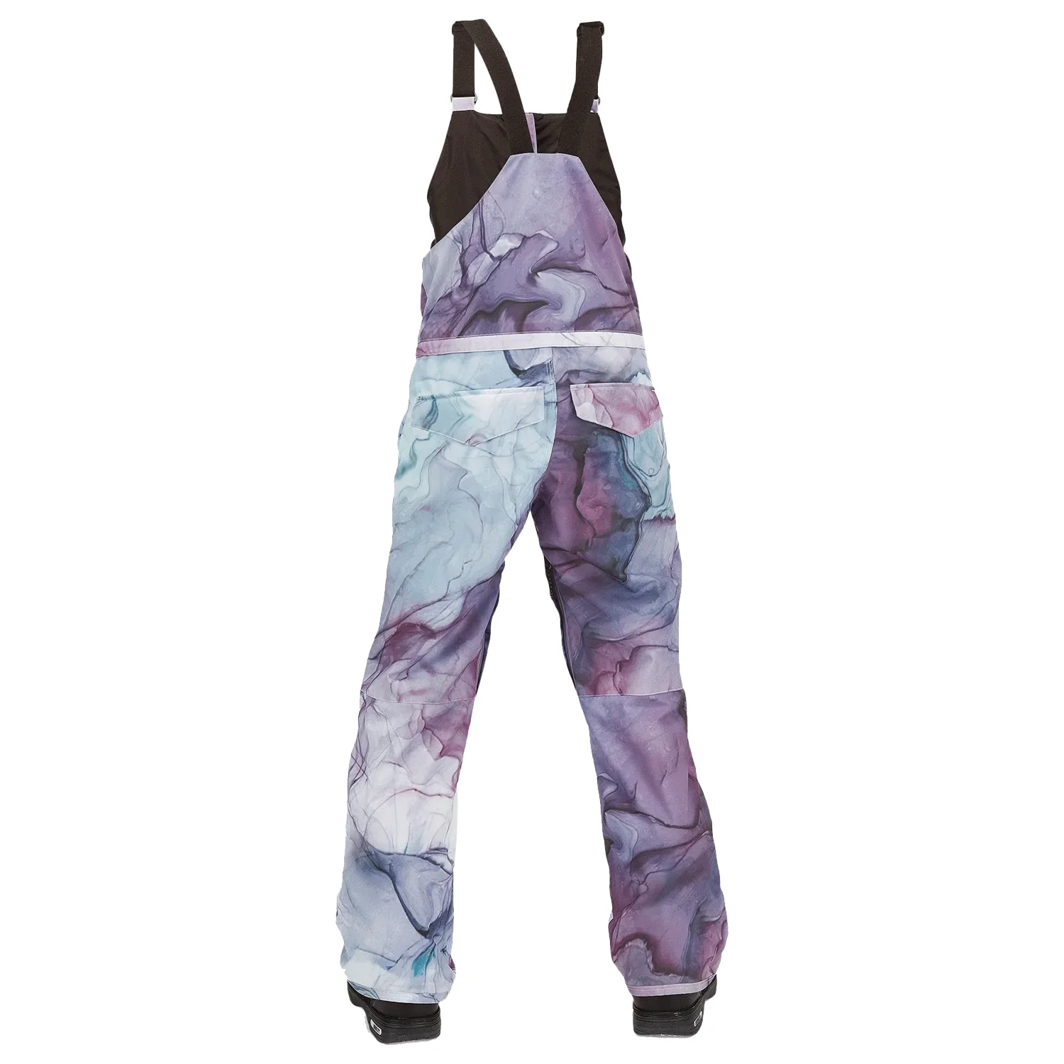Volcom Youth Barkley Insulated Overall Bib Pant 2024 Glacier Ink - Image 2