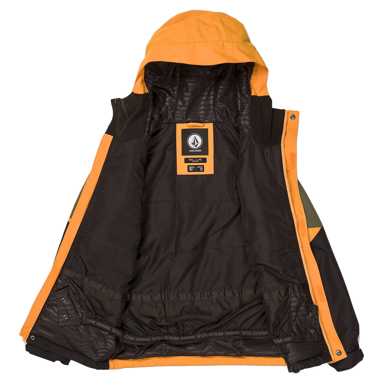 Volcom Youth Vernon Insulated Jacket 2024 Gold - Image 3