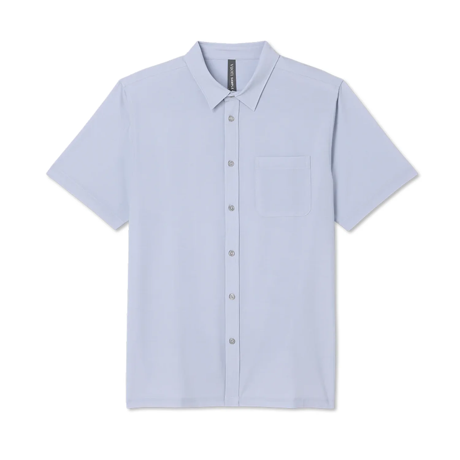 Vuori Men's Bridge S/S Shirt Atmosphere Mini Stripe - Image 3